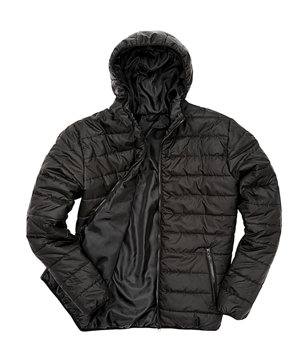 Soft Padded Jacket in Farbe Black