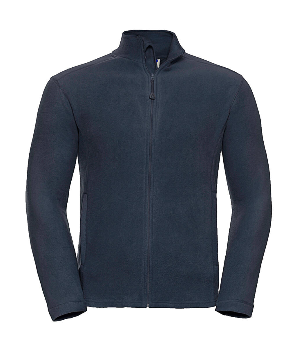 Men's Full Zip Microfleece in Farbe French Navy