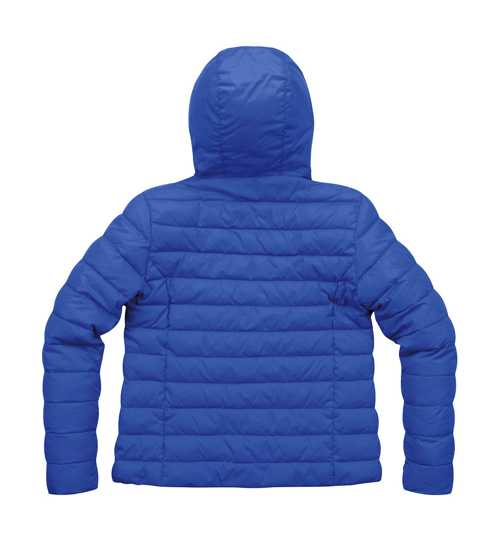 Ladies' Snow Bird Hooded Jacket in Farbe Grey/Orange