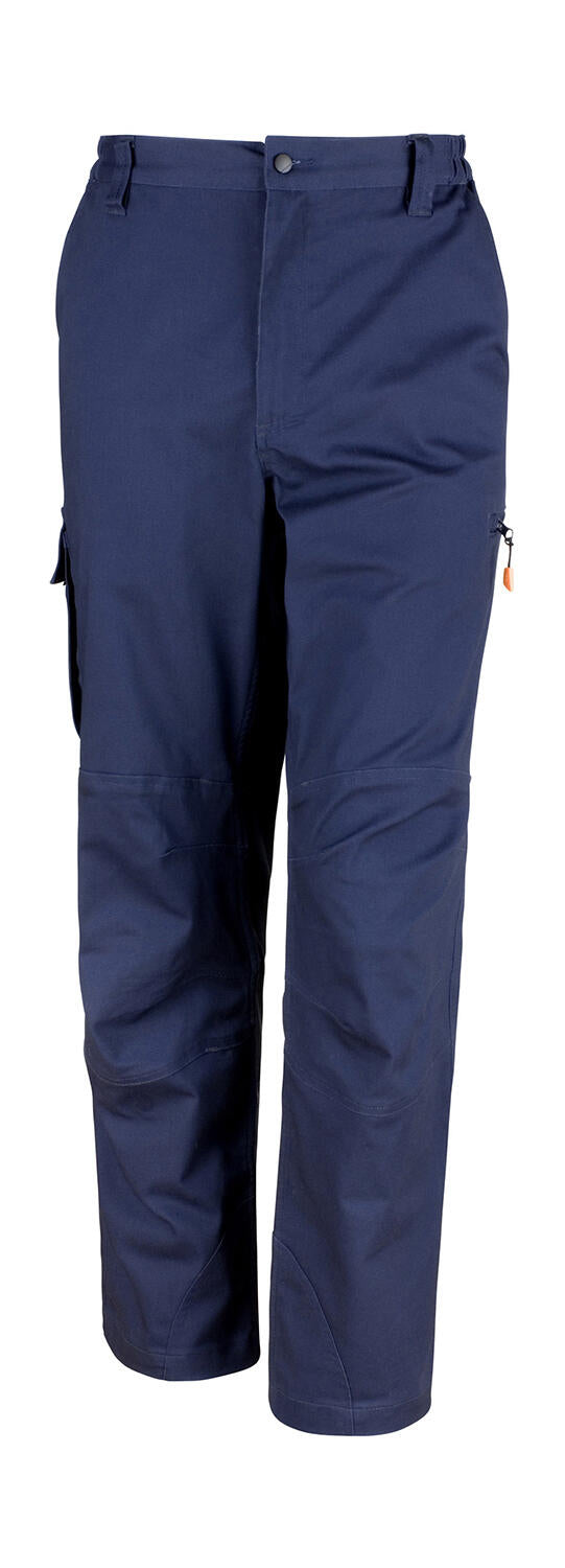 Work-Guard Stretch Trousers Reg in Farbe Navy