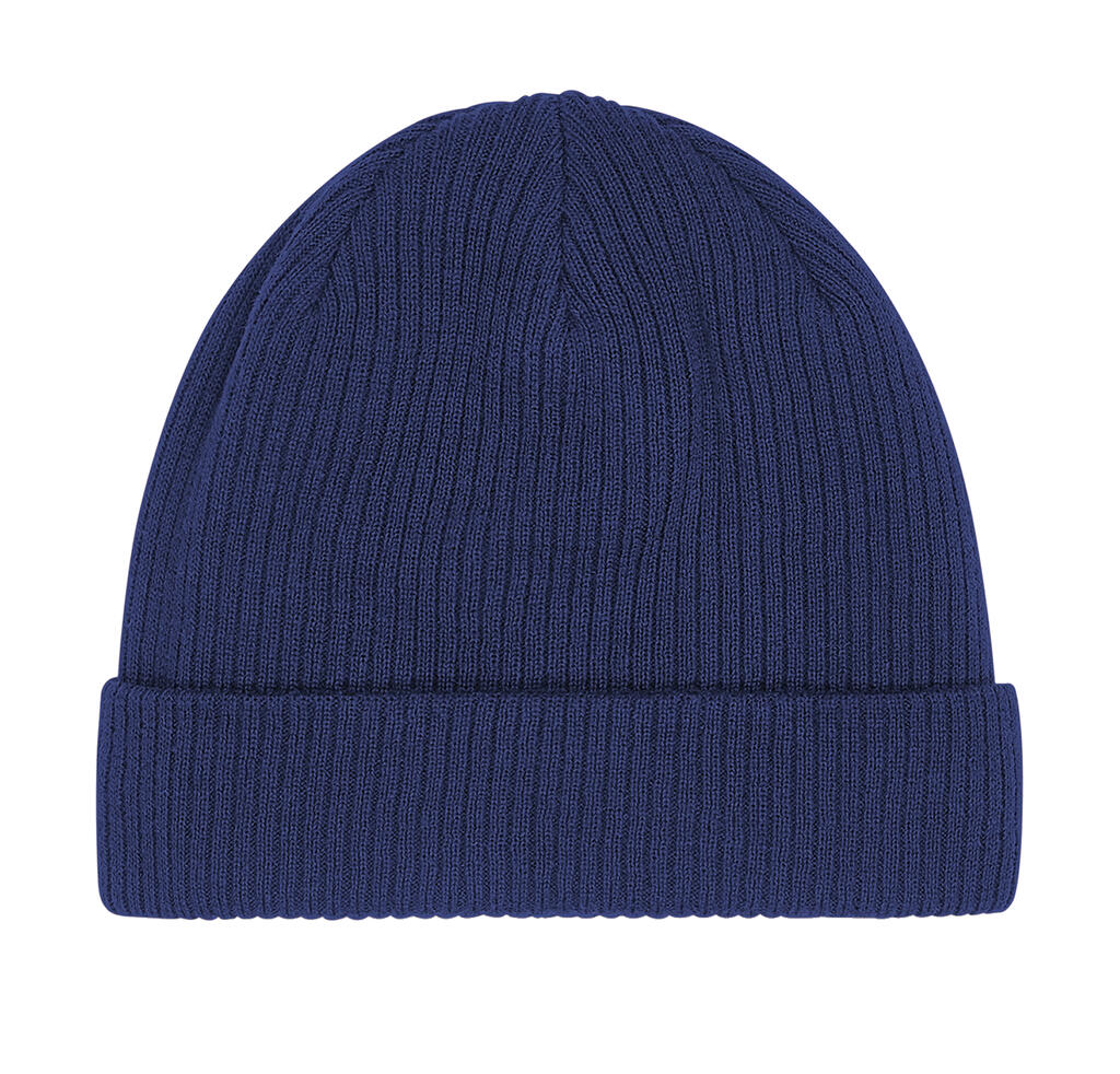 Organic Cotton Beanie in Farbe Oxford Navy