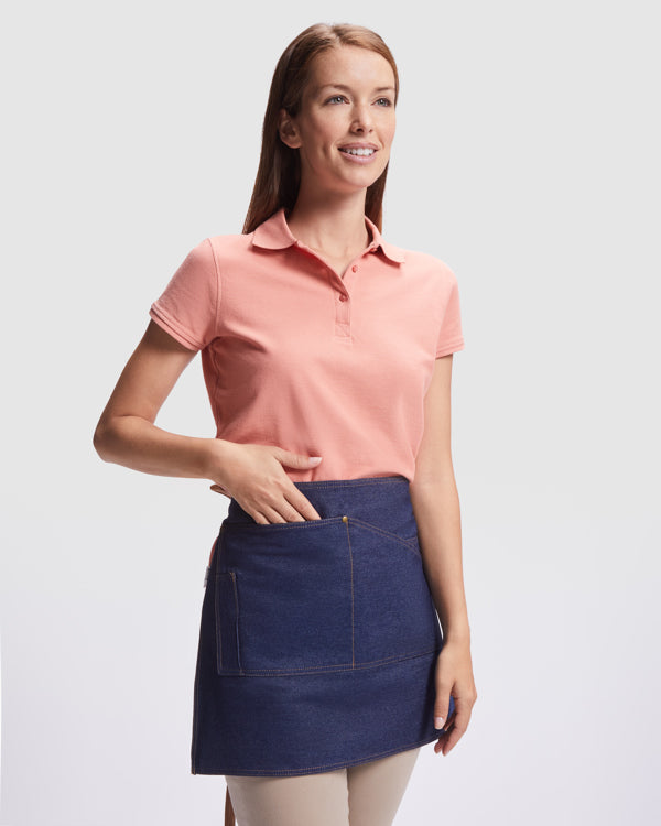 Schürze Dacosta Jeans in Farbe Blue Jeans