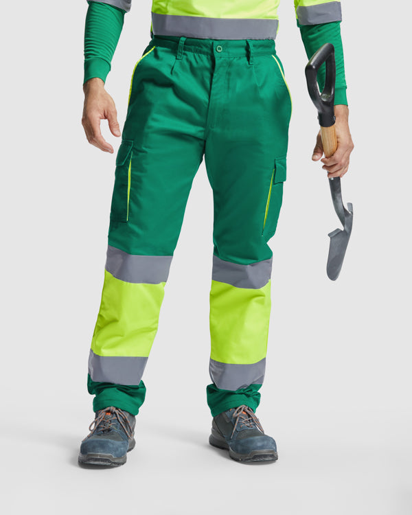 Hochsichtbare Winterhosen Enix in Farbe Lead/Fluor Yellow