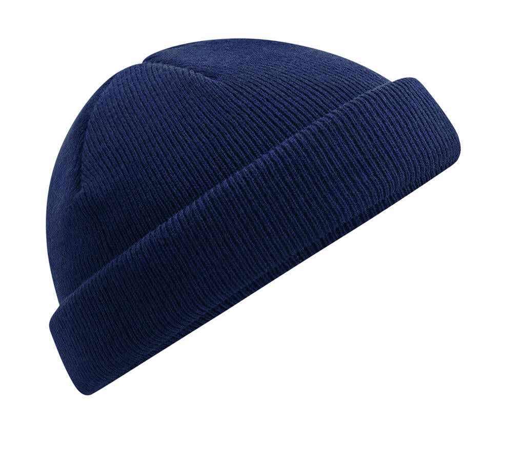 Recycled Mini Fisherman Beanie in Farbe Oxford Navy