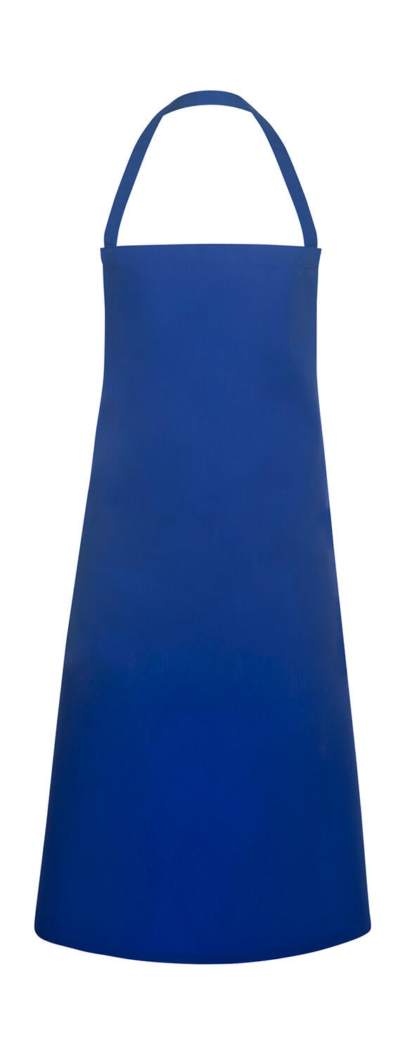 Basic Bib Apron Pinafore in Farbe Blue