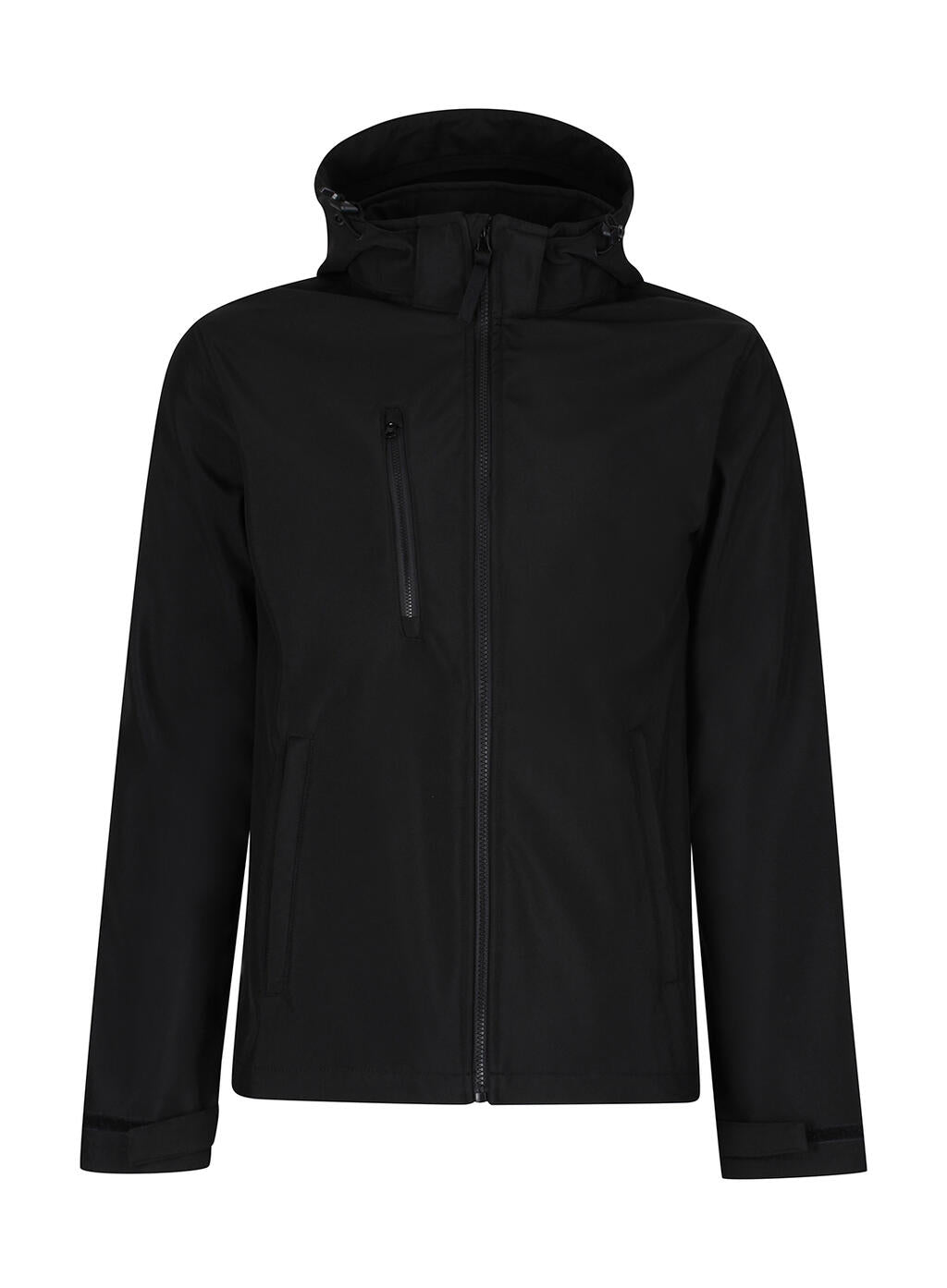 Venturer 3-Layer Hooded Softshell Jacket in Farbe Black