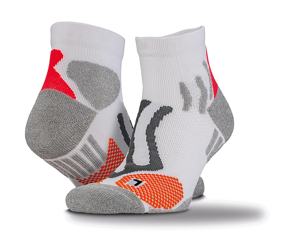 Technical Compression Sports Socks in Farbe White