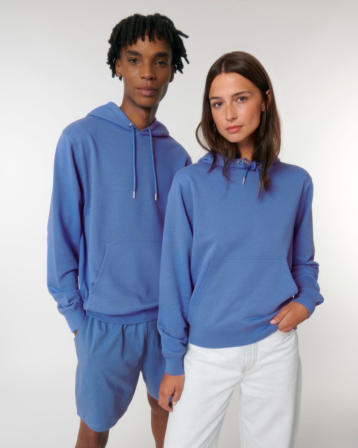 Hoodie Archer in Farbe Bright Blue