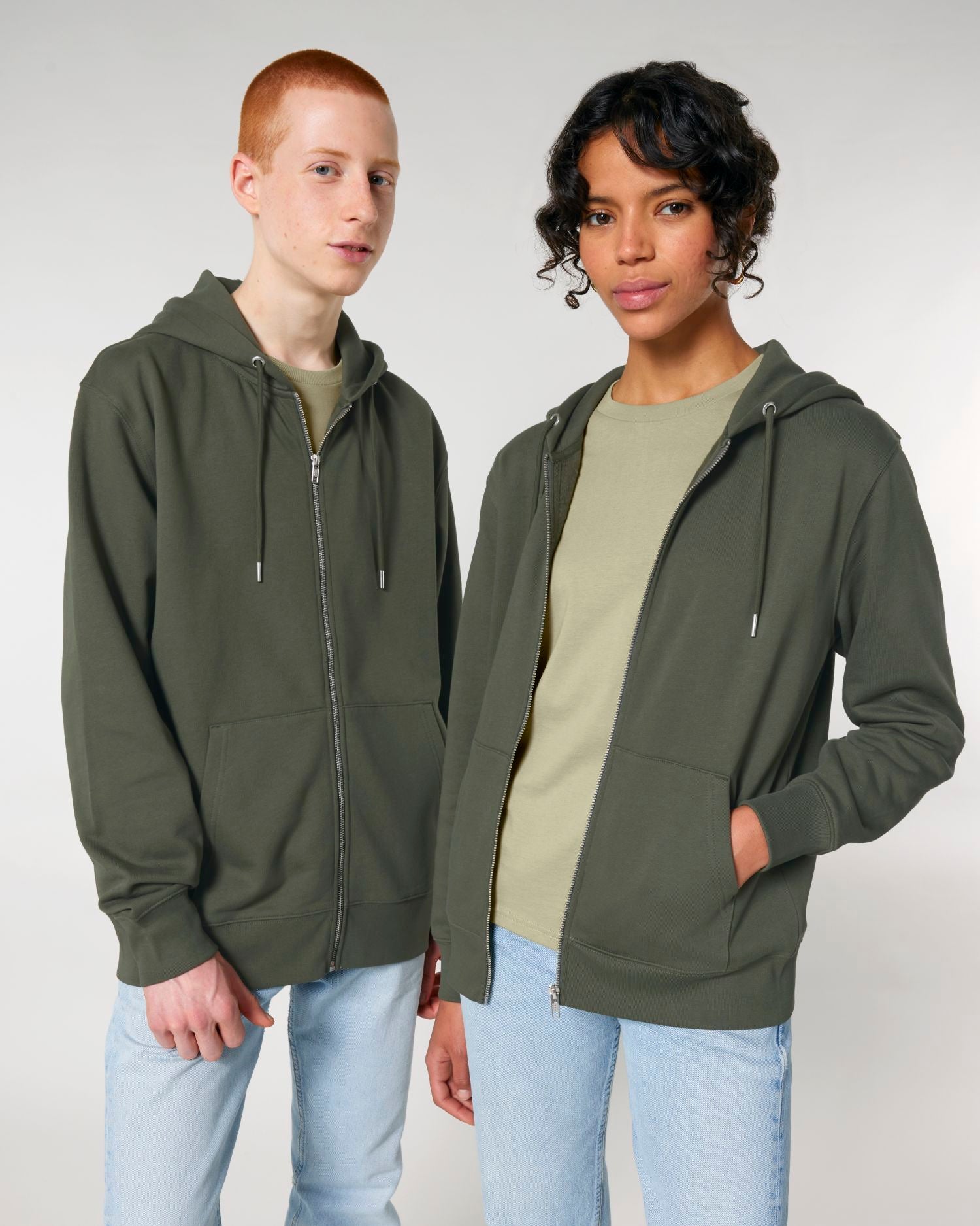 Sweatshirt Cultivator 2.0 in Farbe Khaki