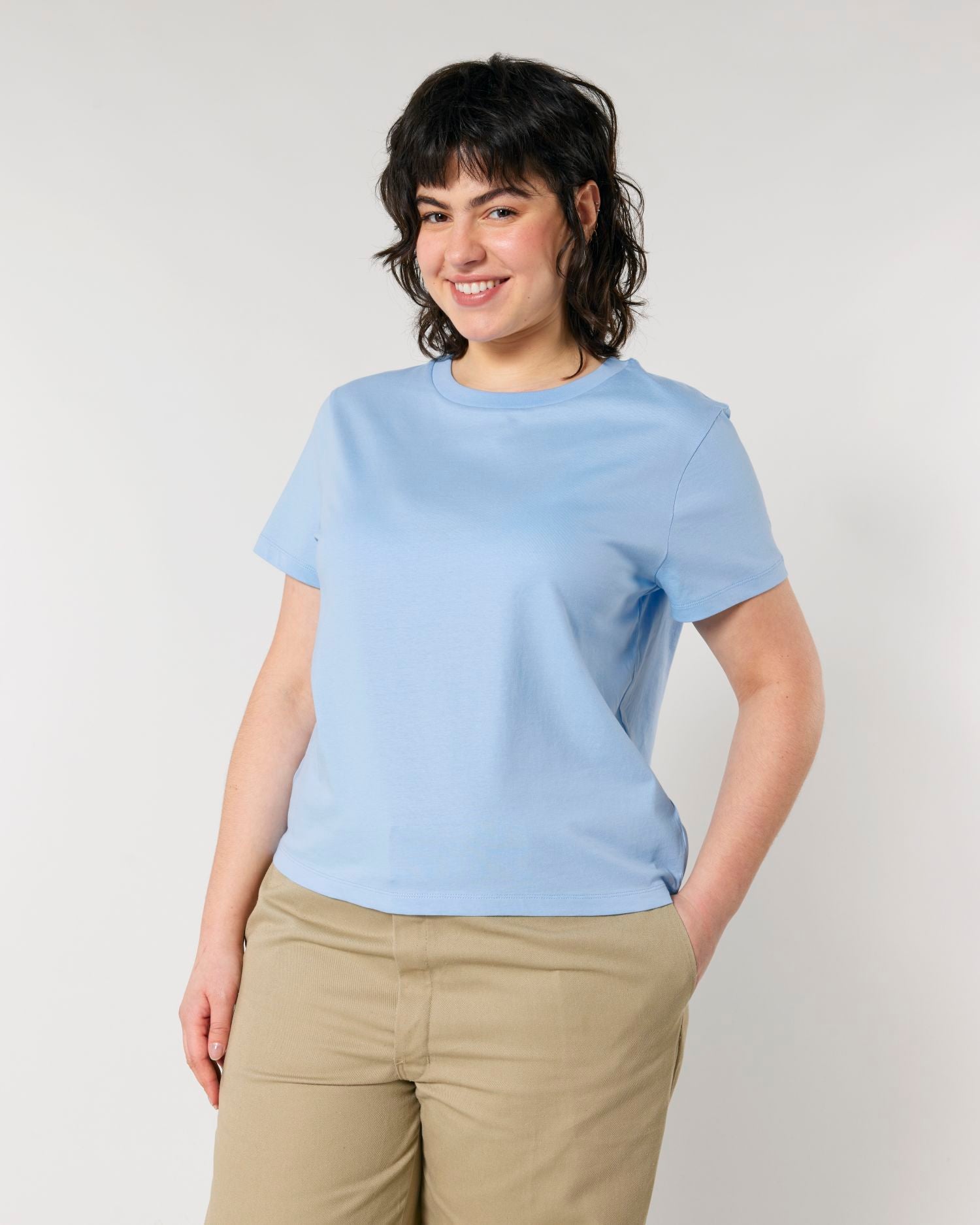 T-Shirt Stella Muser in Farbe Blue Soul