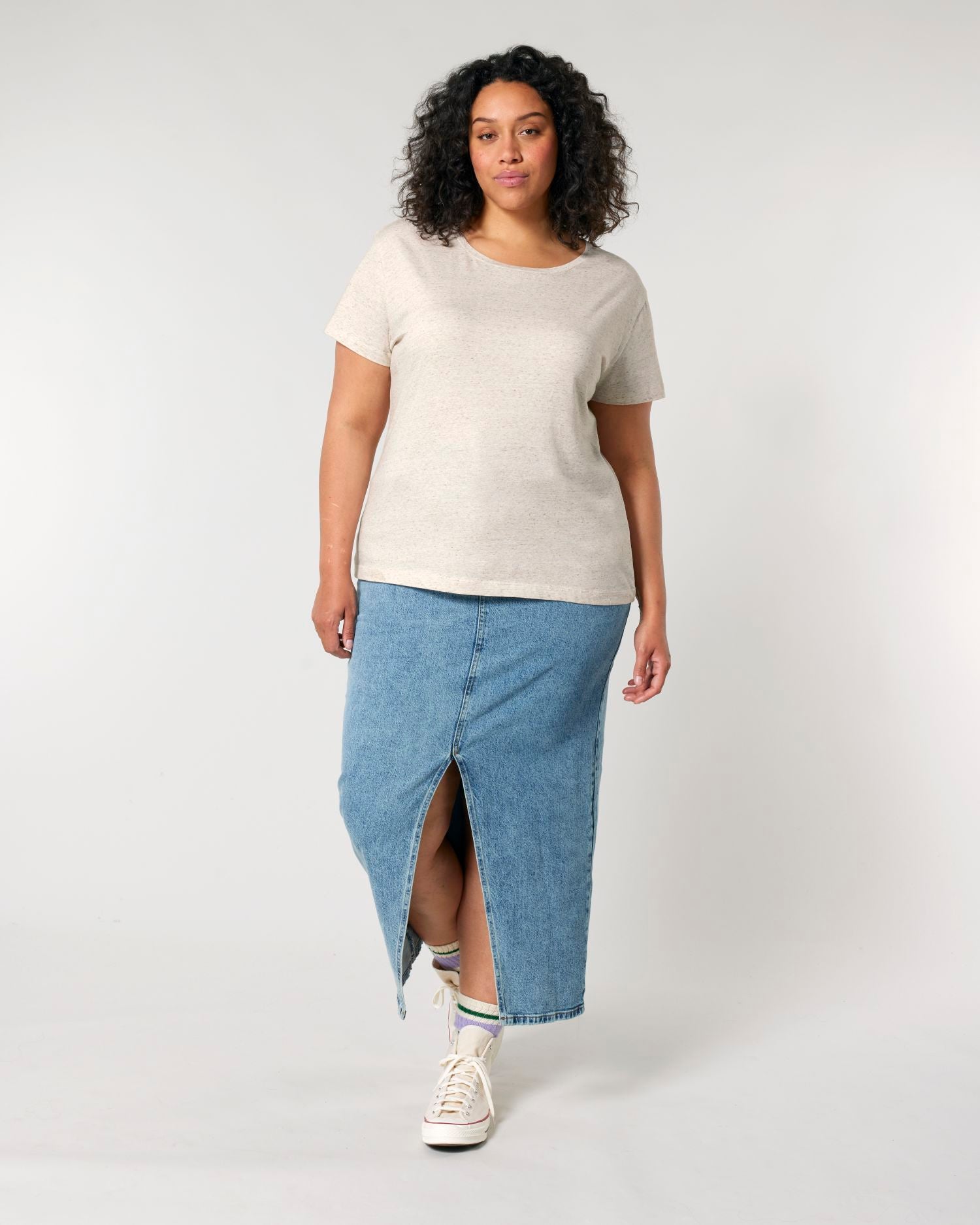 T-Shirt Stella Serena in Farbe Eco-Heather