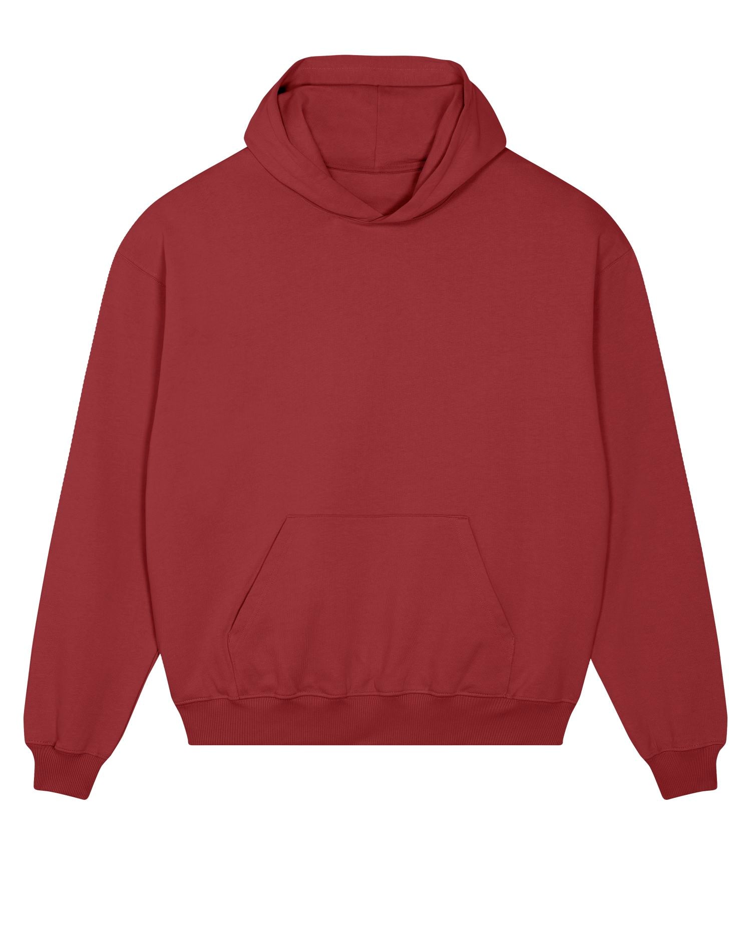 Hoodie Cooper Dry in Farbe Red Earth