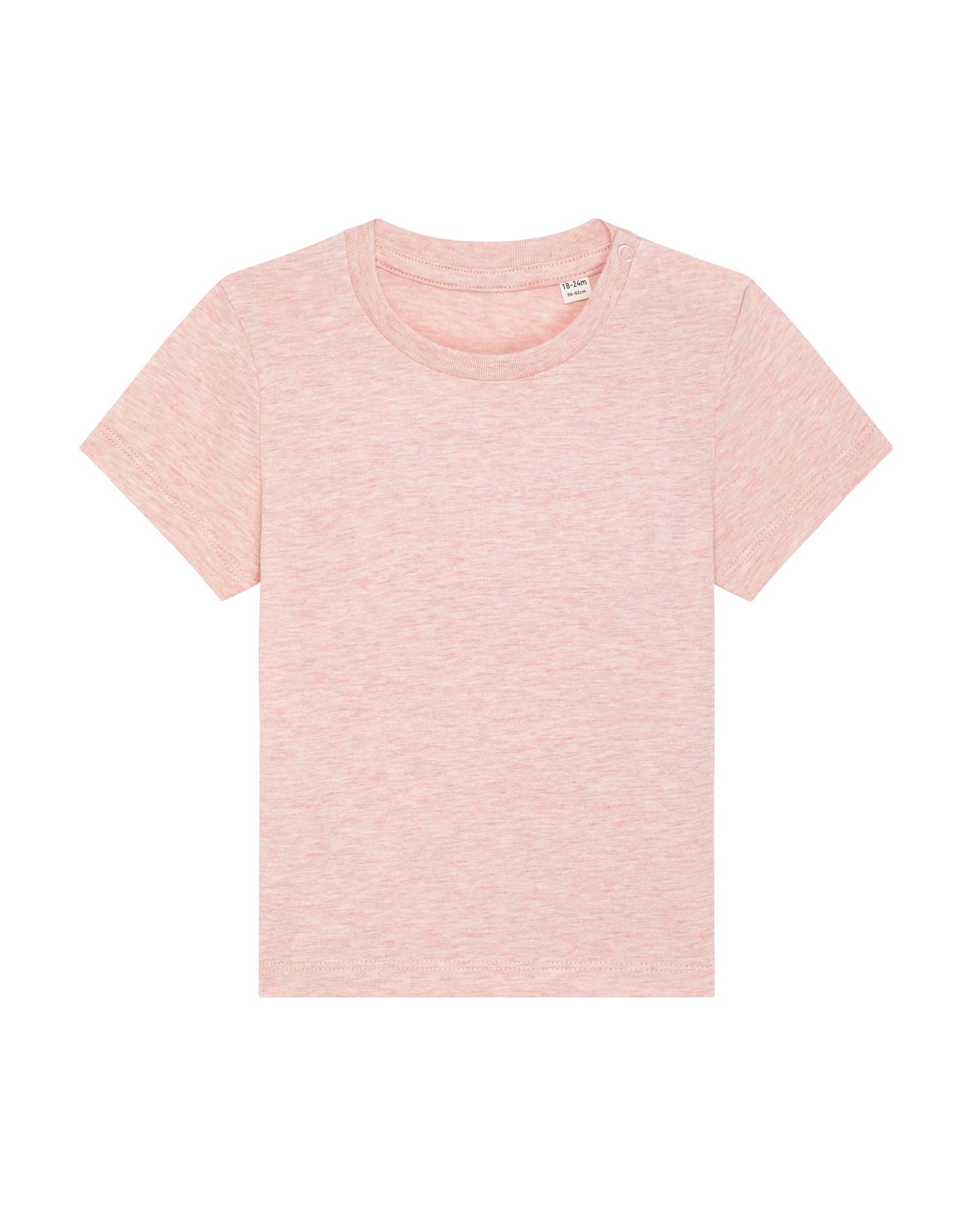 T-Shirt Baby Creator in Farbe Cream Heather Pink
