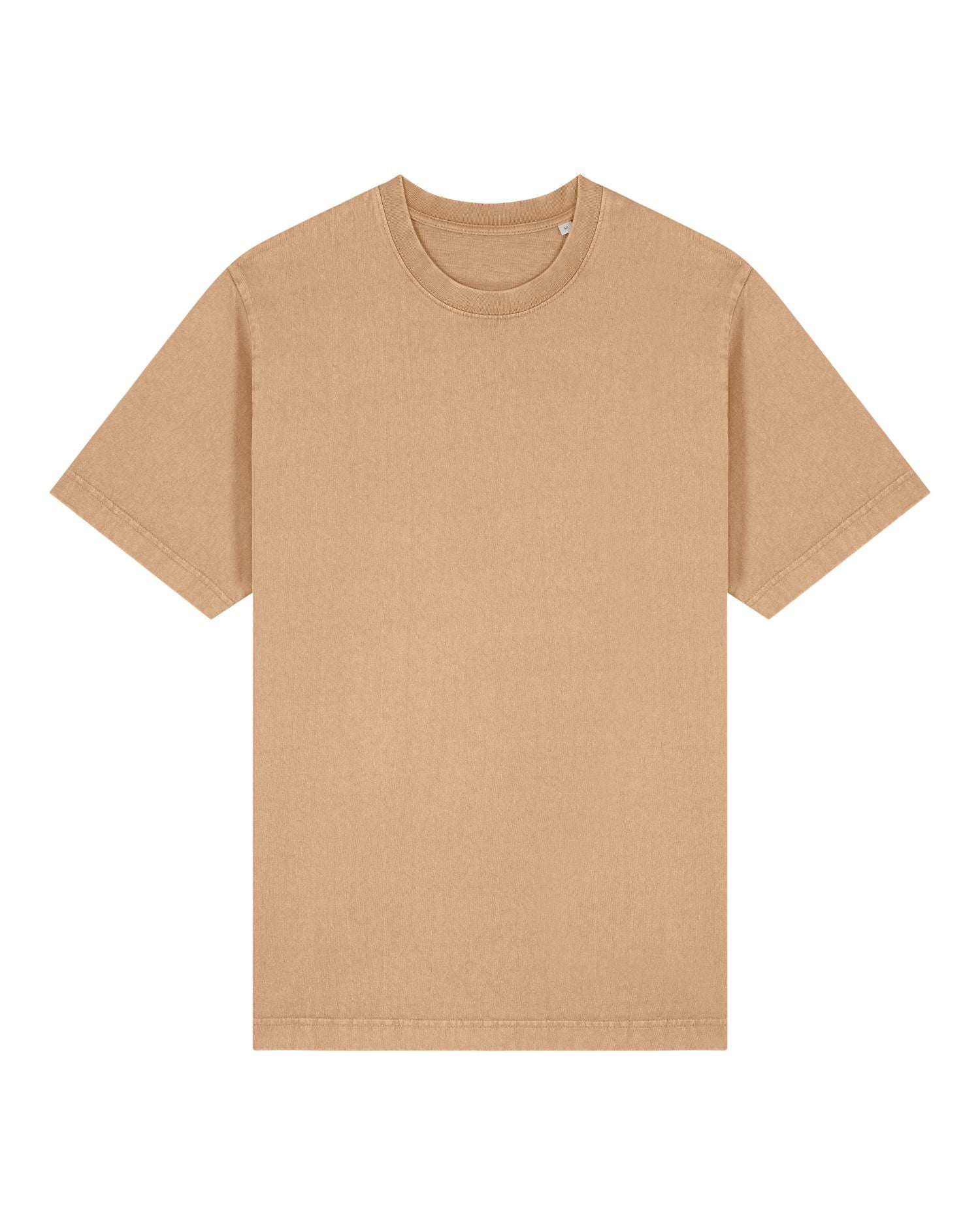 T-Shirt Freestyler Vintage in Farbe G. Dyed Latte