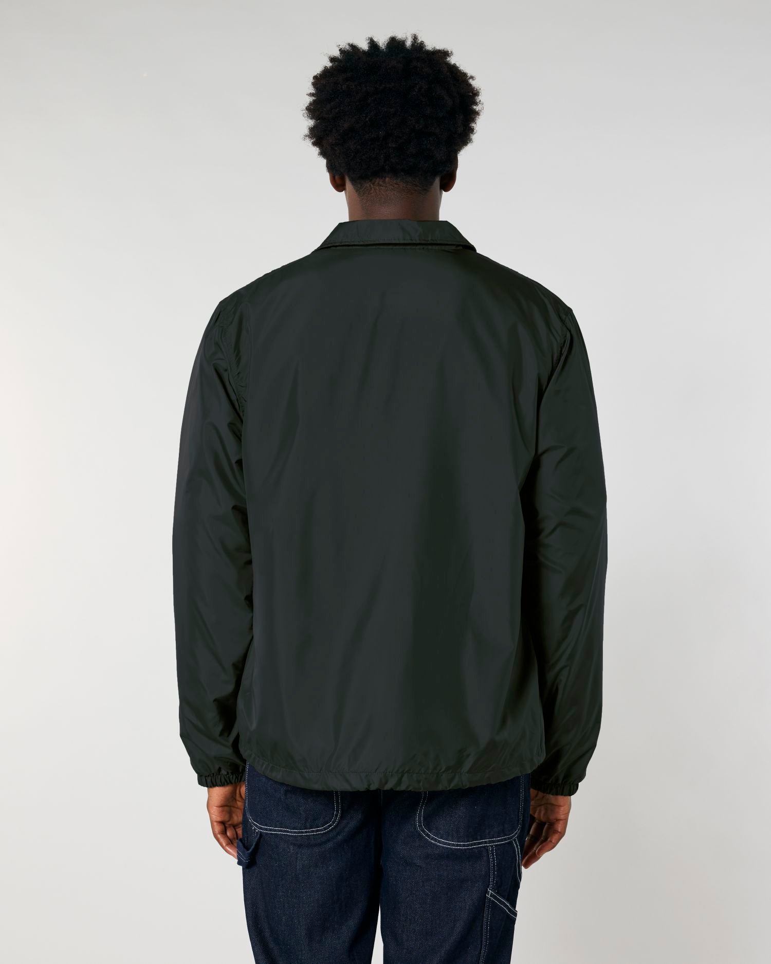 Non Padded Jacket Coacher in Farbe Black