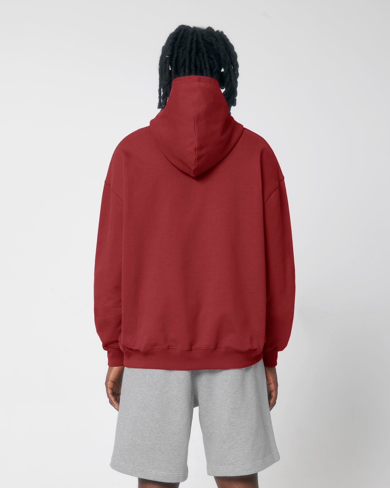 Hoodie Cooper Dry in Farbe Red Earth