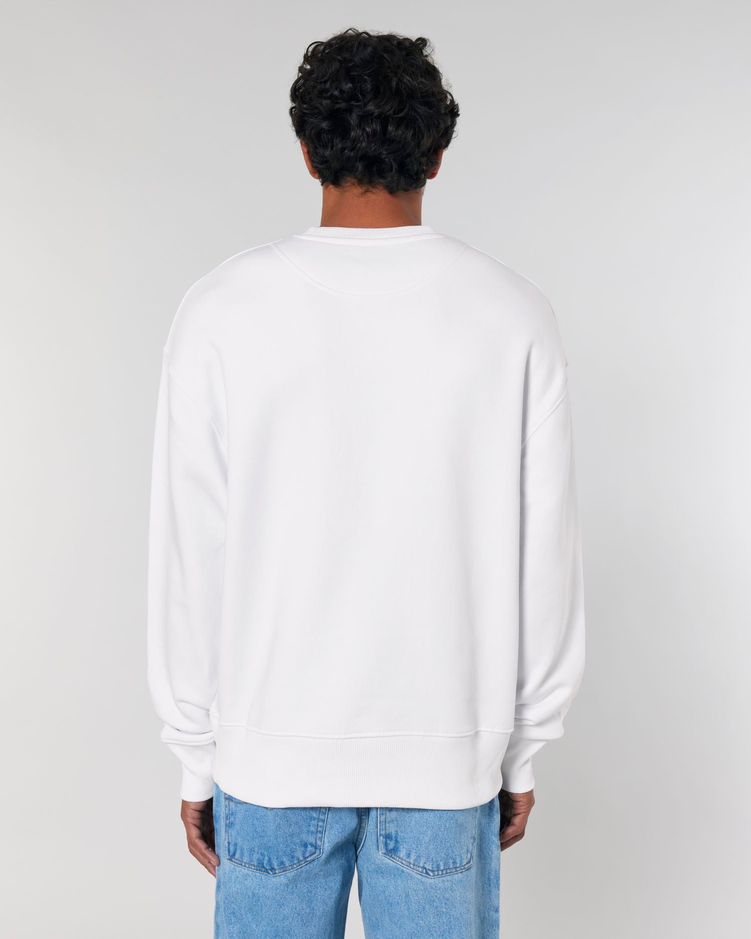 Sweatshirt Radder in Farbe White