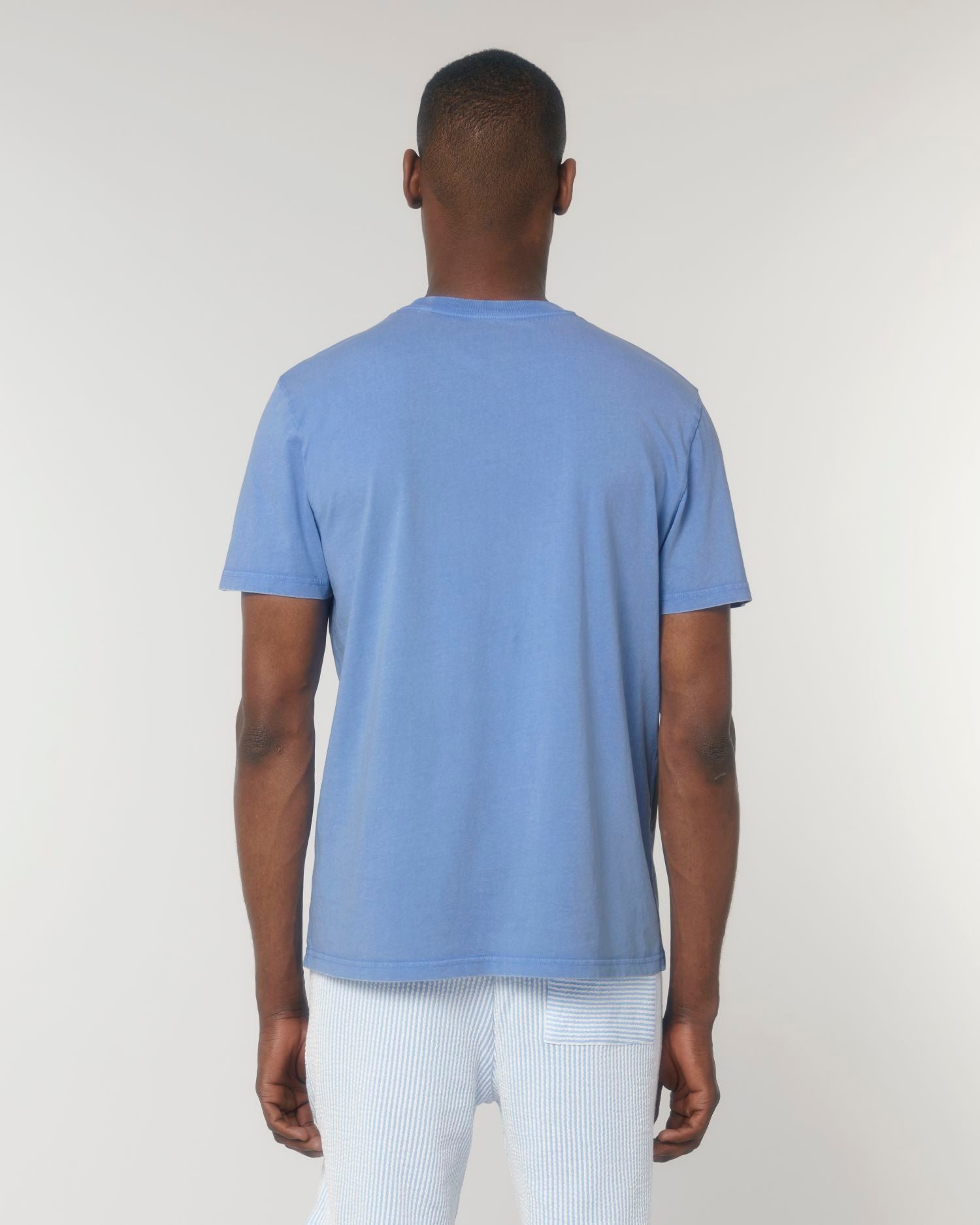 T-Shirt Crafter Vintage in Farbe G. Dyed Swimmer Blue