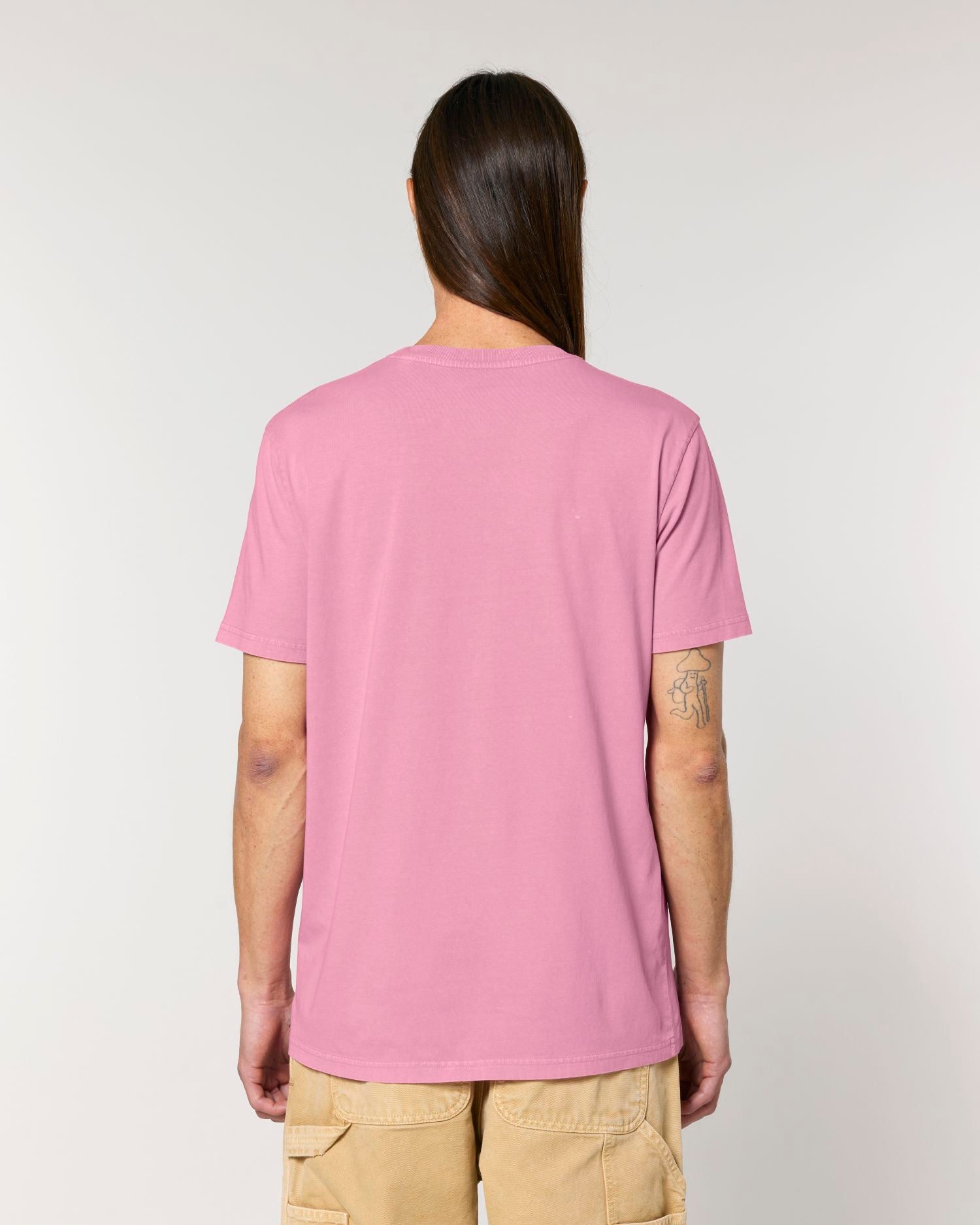 T-Shirt Crafter Vintage in Farbe G. Dyed Bubble Pink