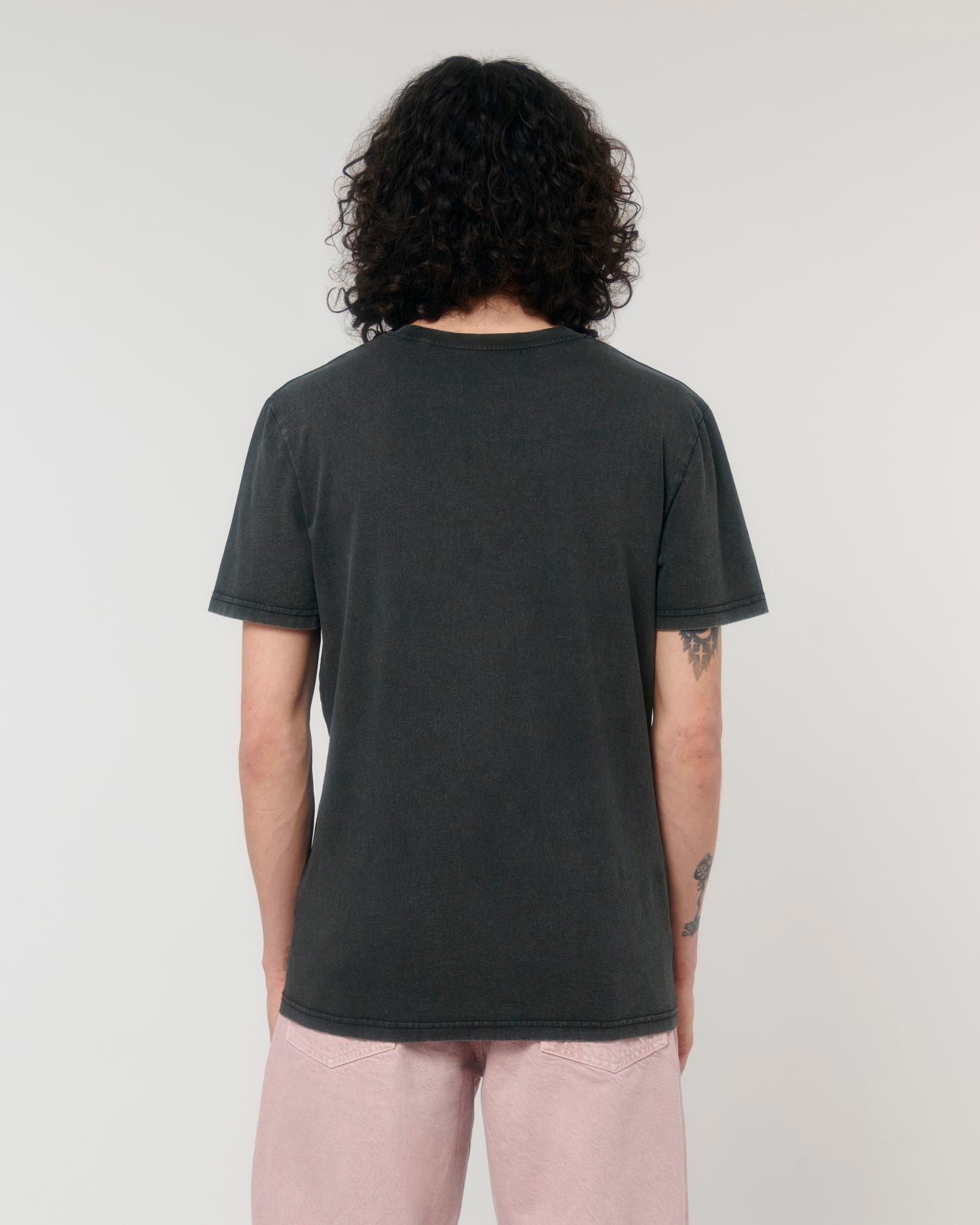 T-Shirt Crafter Vintage in Farbe G. Dyed Black Rock