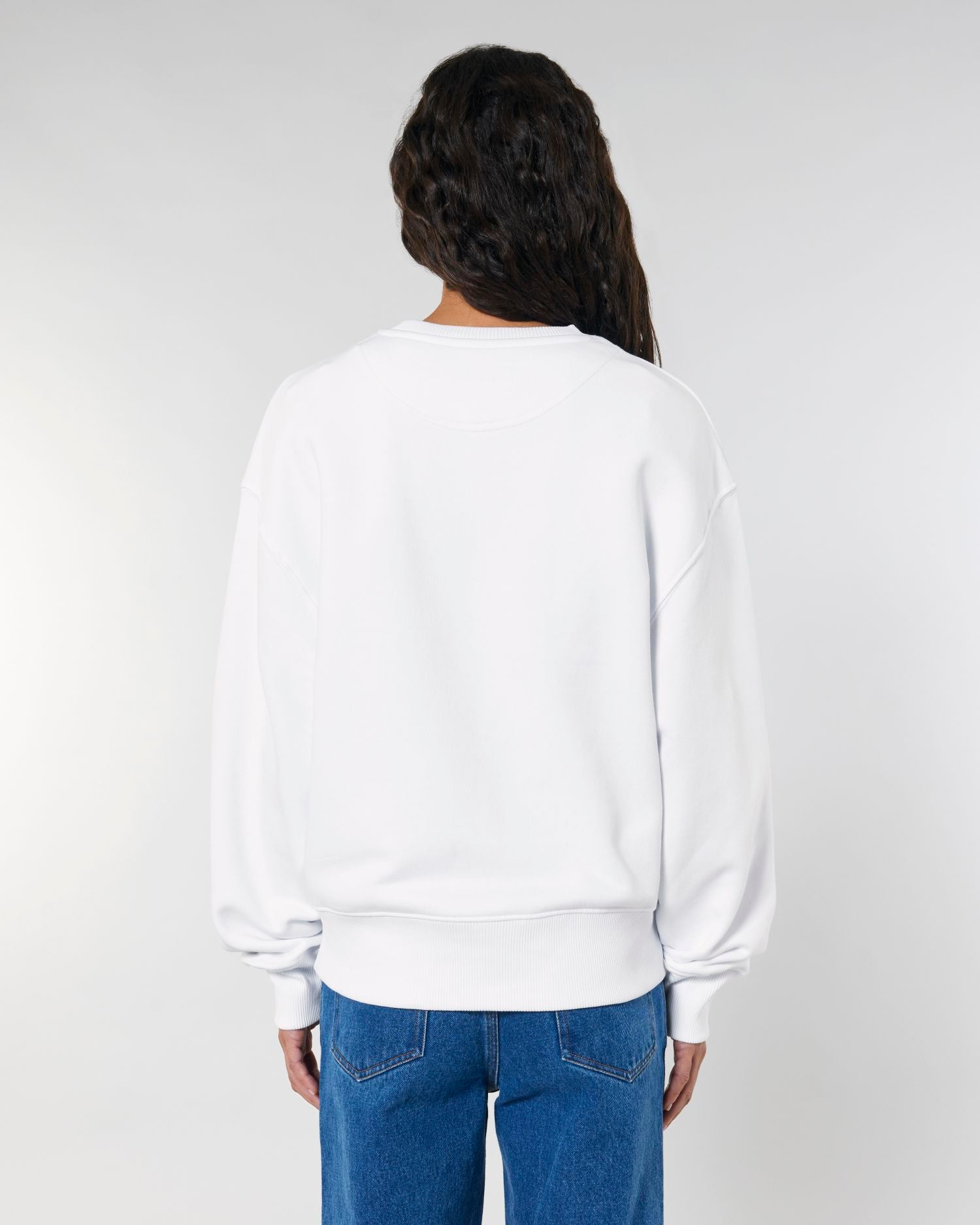 Sweatshirt Radder in Farbe White