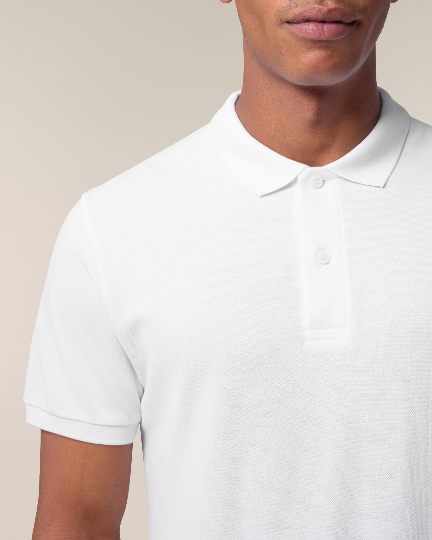 Poloshirt Stanley Coaster in Farbe White