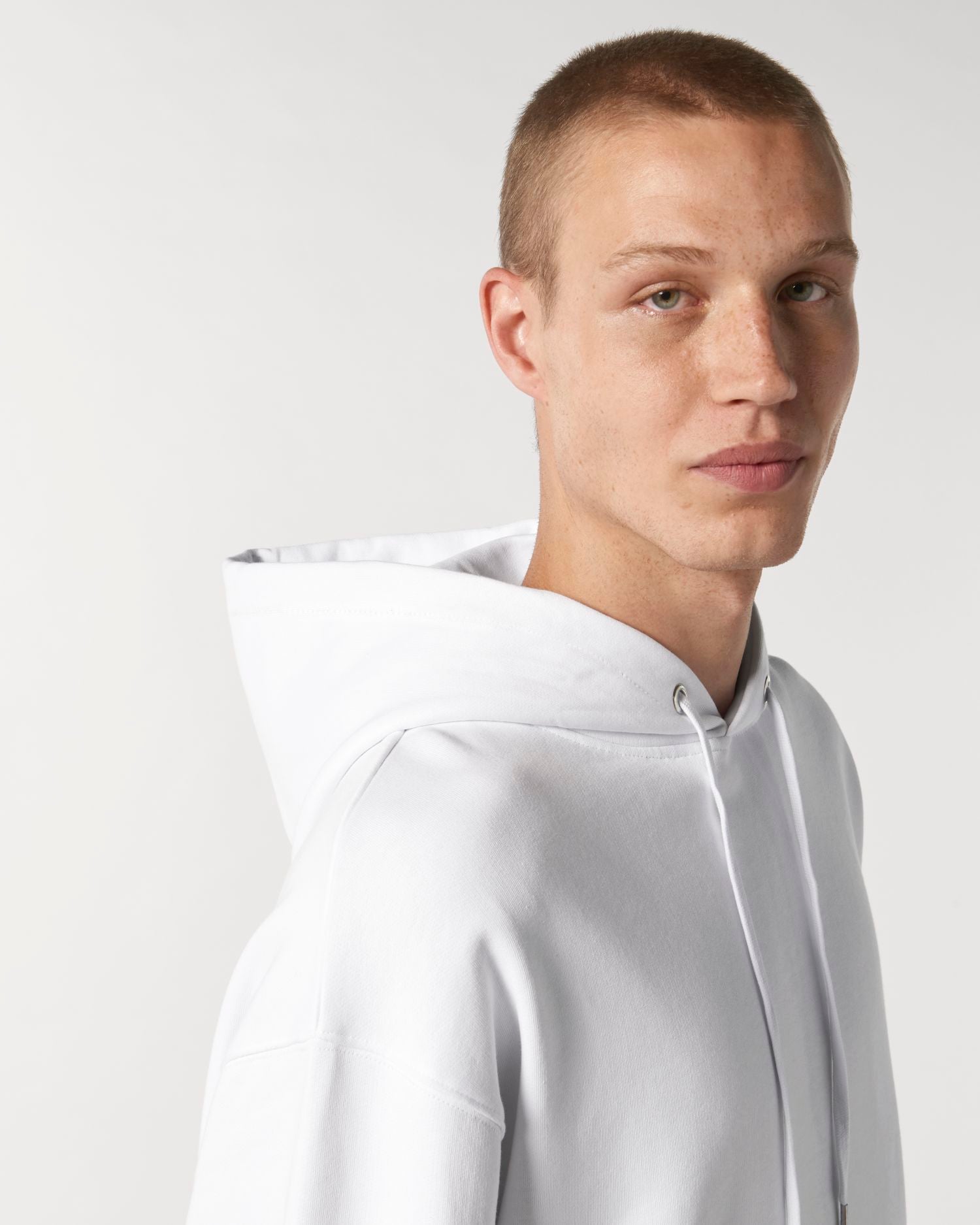 Hoodie Slammer in Farbe White