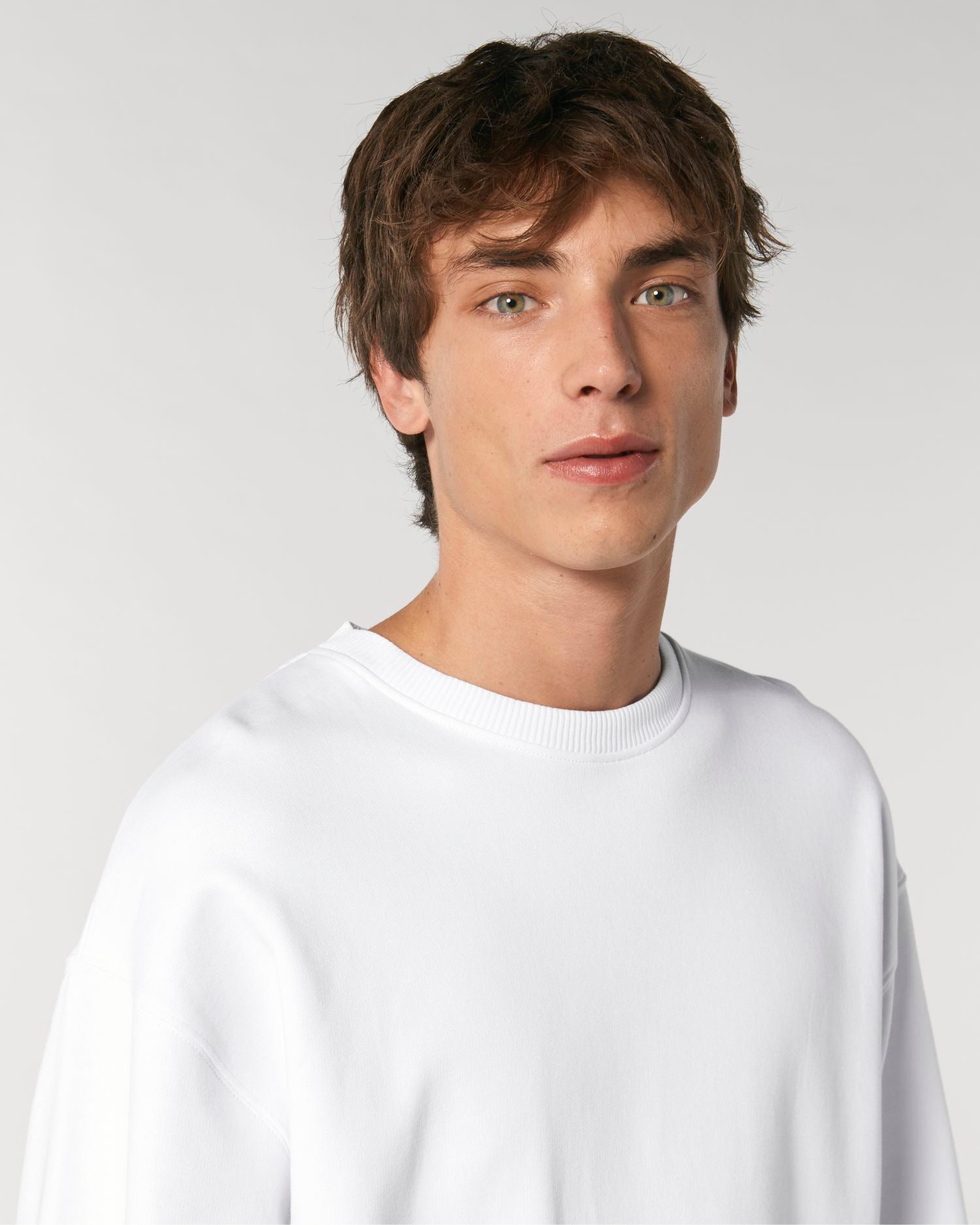Sweatshirt Radder in Farbe White