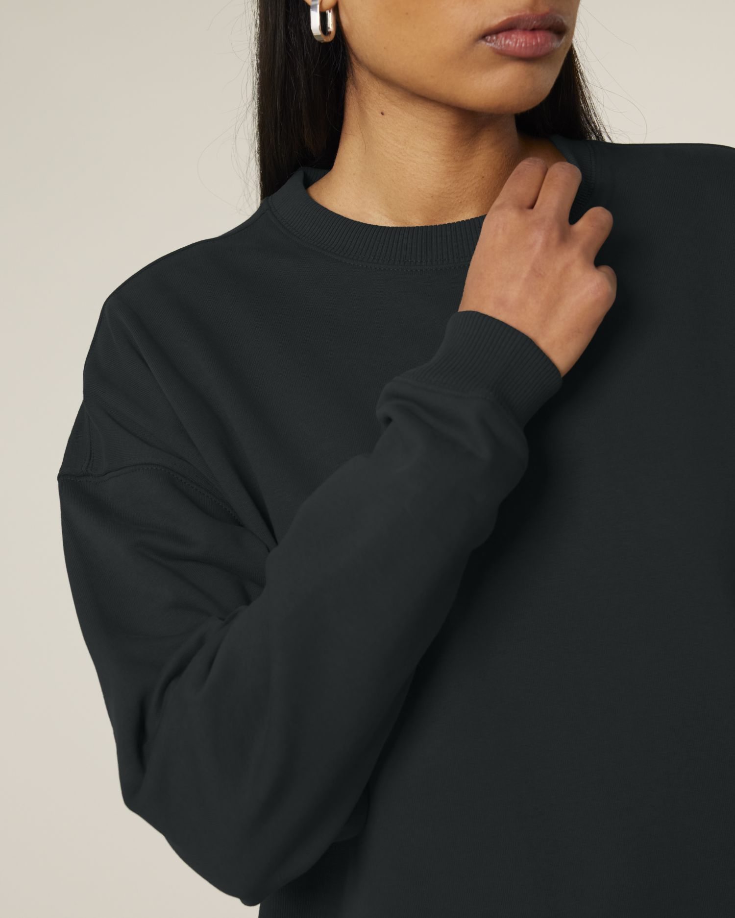 Sweatshirt Radder 2.0 in Farbe Black