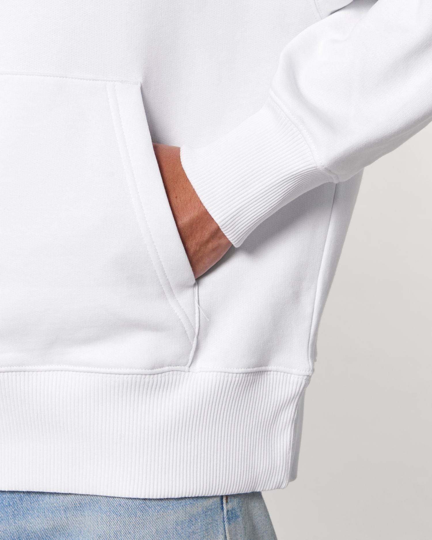 Hoodie Slammer in Farbe White