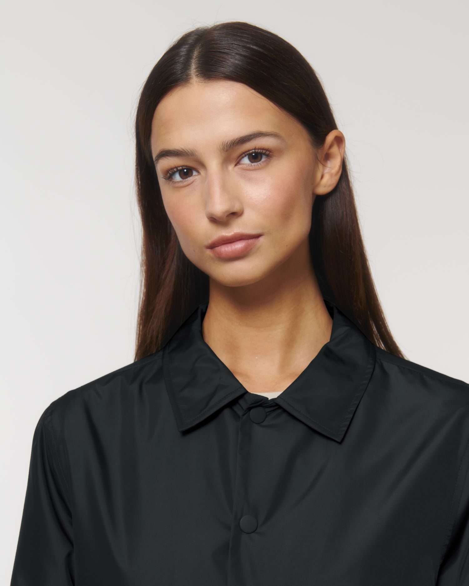 Non Padded Jacket Coacher in Farbe Black