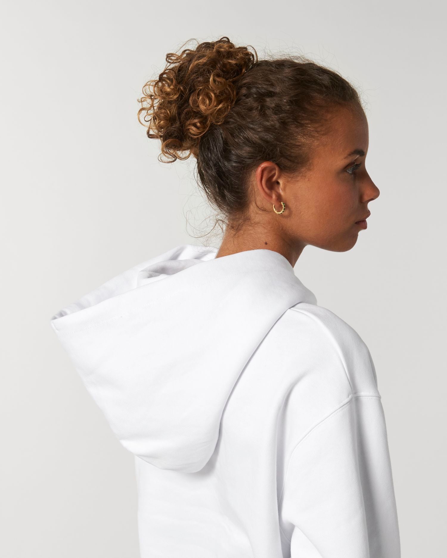 Hoodie Slammer in Farbe White