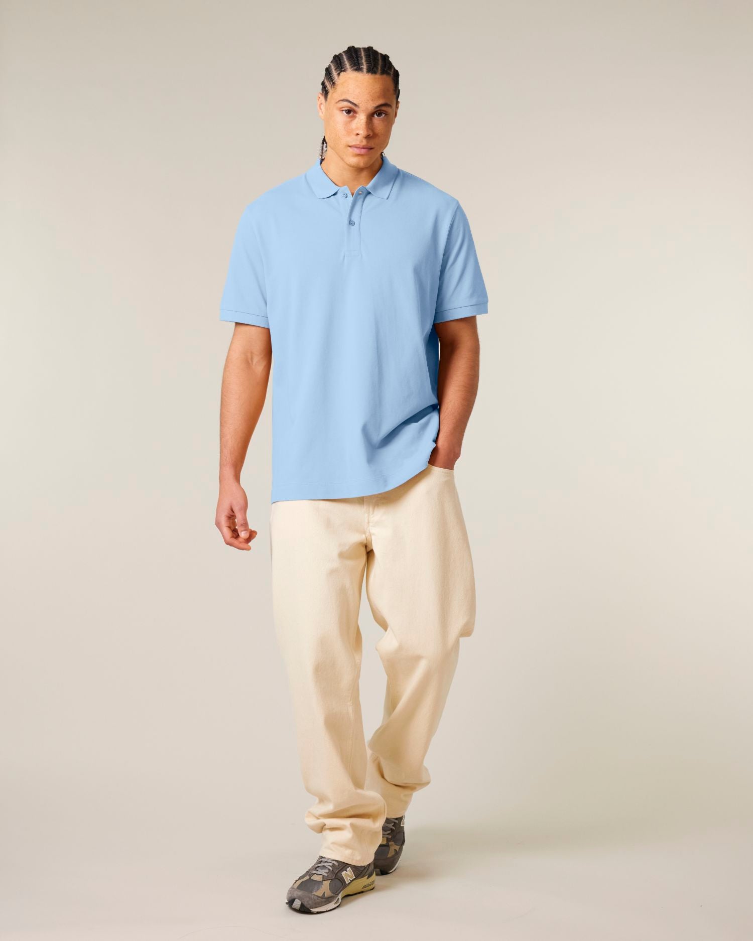 Poloshirt Prepster 2.0 in Farbe Blue Soul