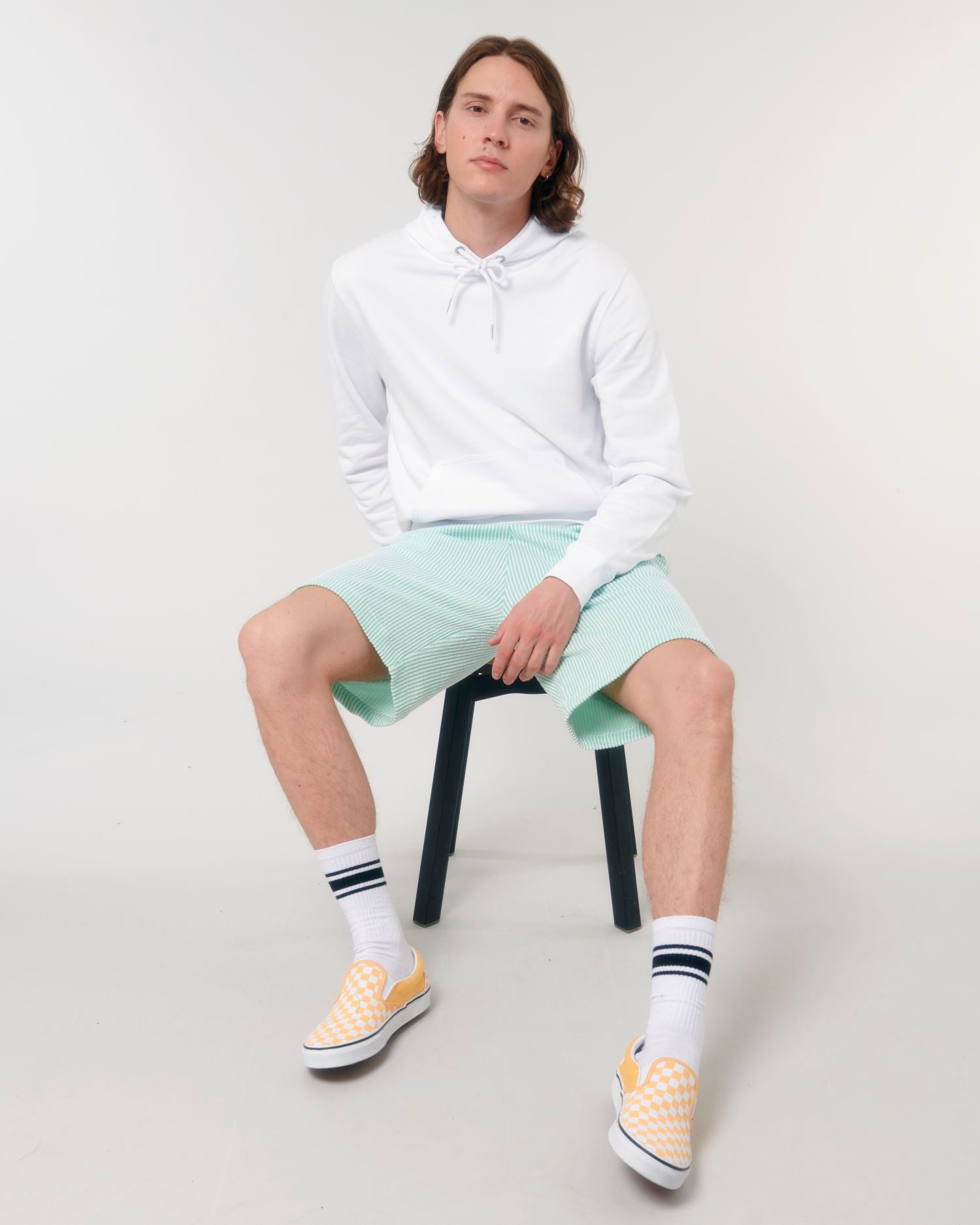 Hoodie Archer in Farbe White