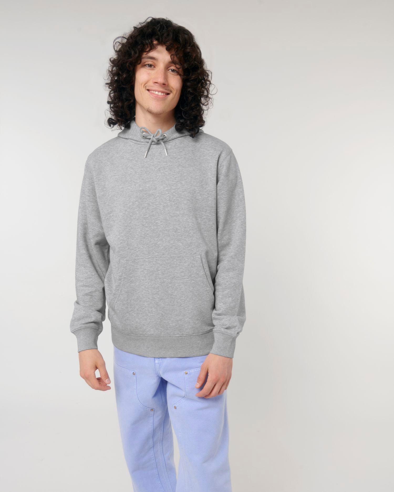 Hoodie Archer in Farbe Heather Grey