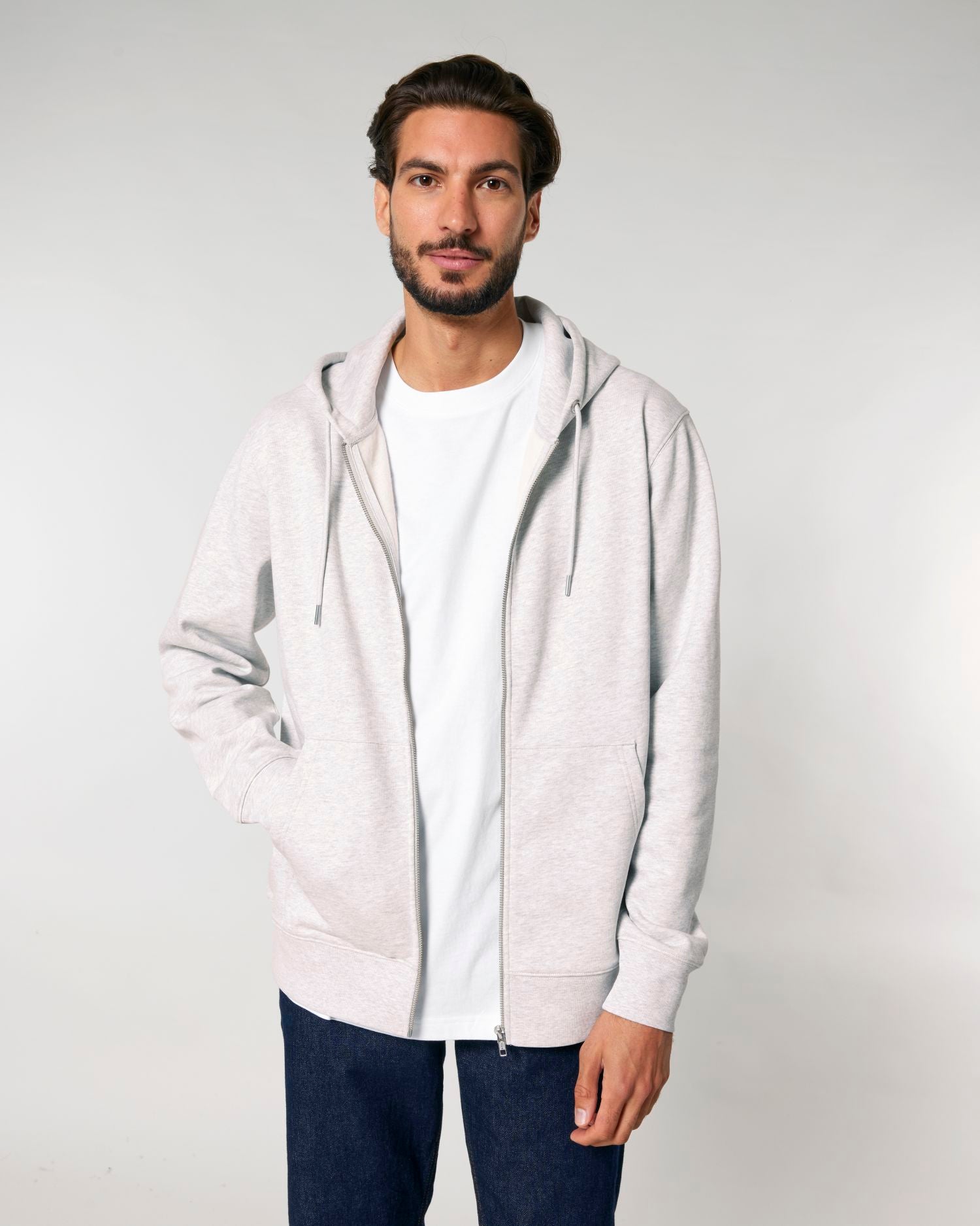 Sweatshirt Cultivator 2.0 in Farbe Cool Heather Grey
