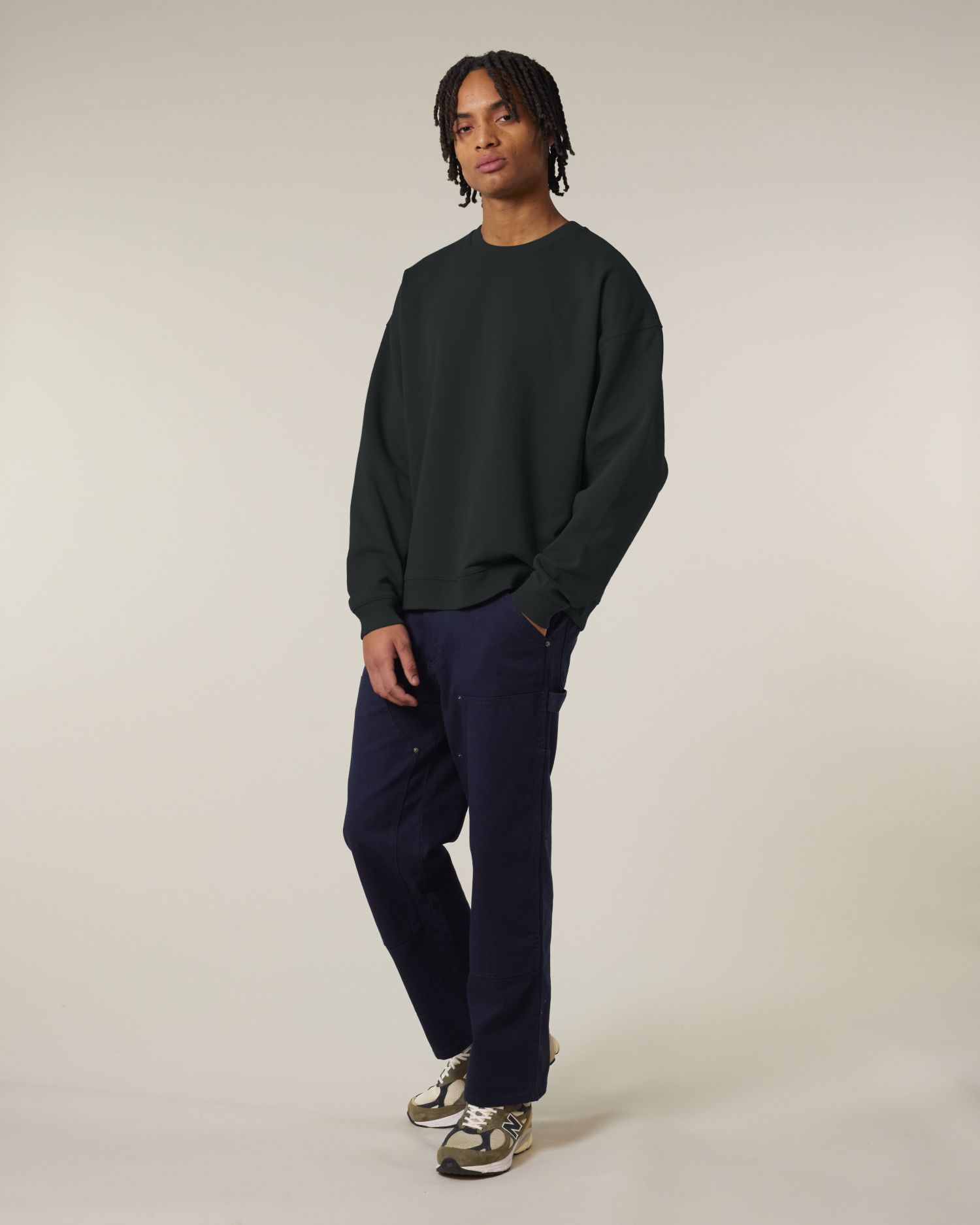 Sweatshirt Radder 2.0 in Farbe Black