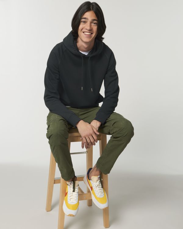 Hoodie sweatshirts Sider in Farbe Black