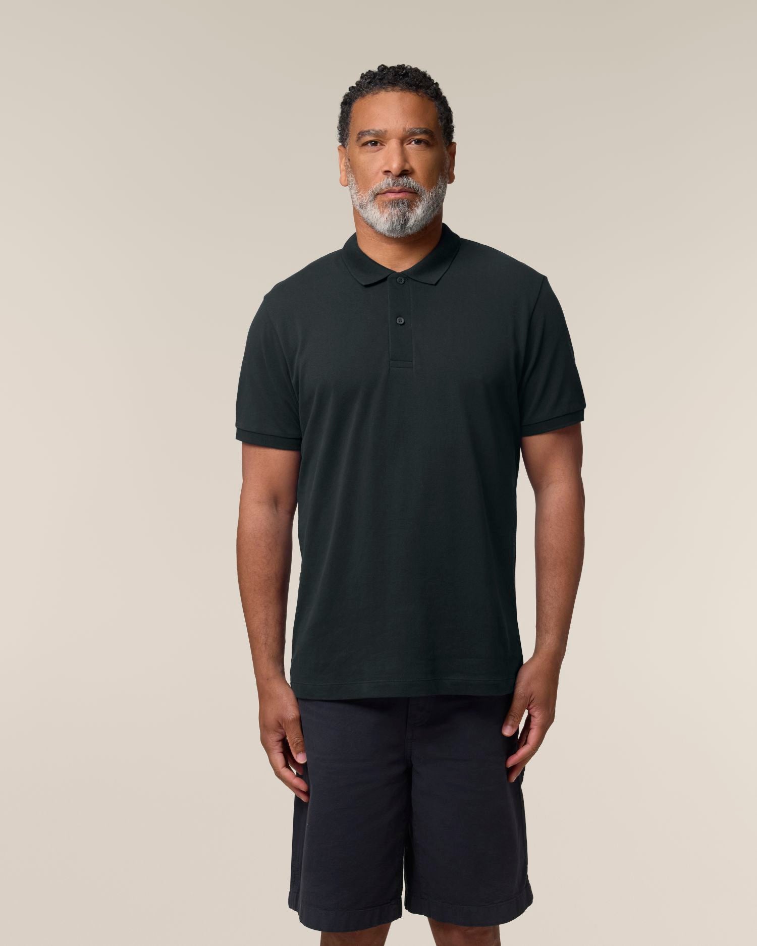 Poloshirt Stanley Coaster in Farbe Black