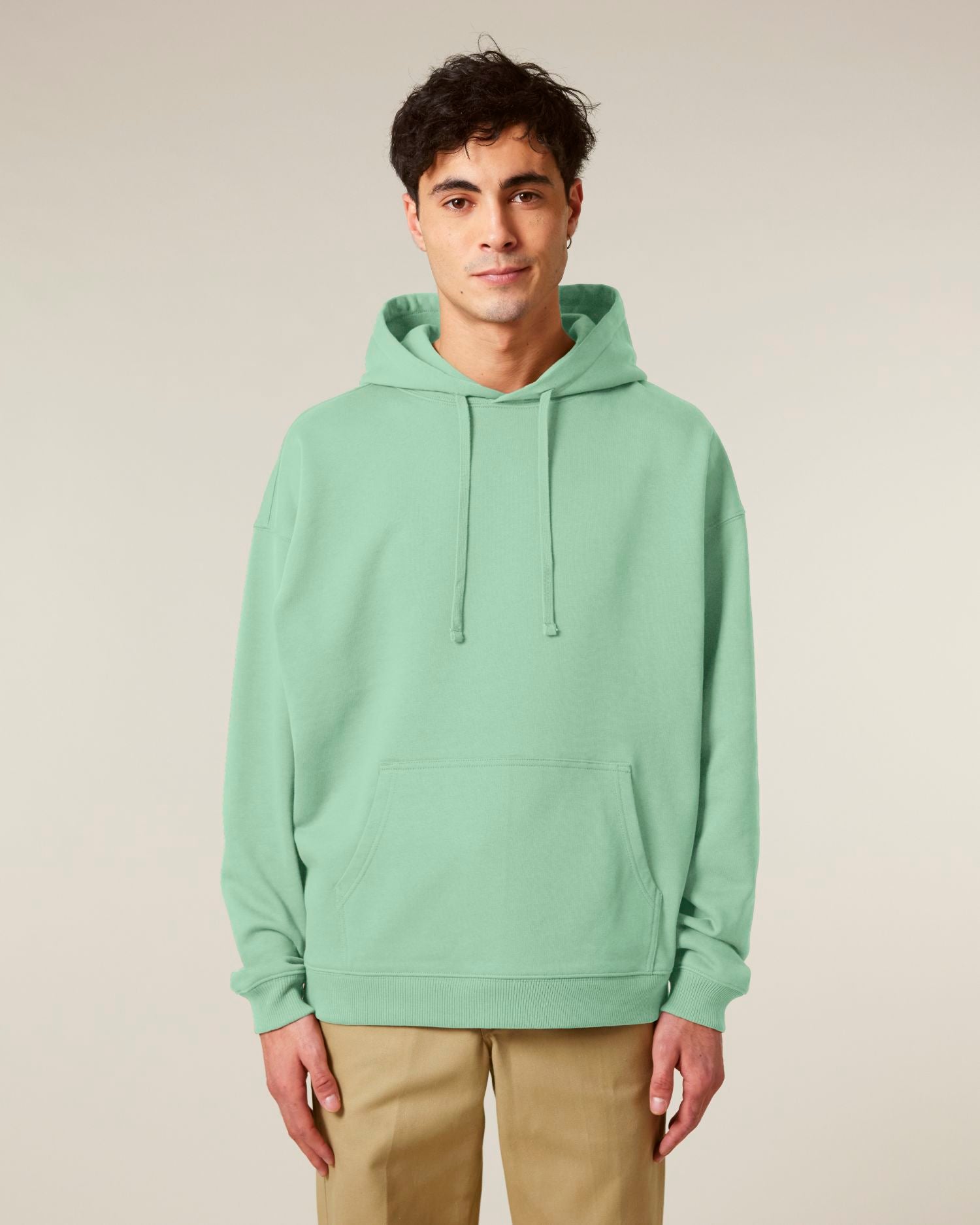 Hoodie Slammer 2.0 in Farbe Misty Jade