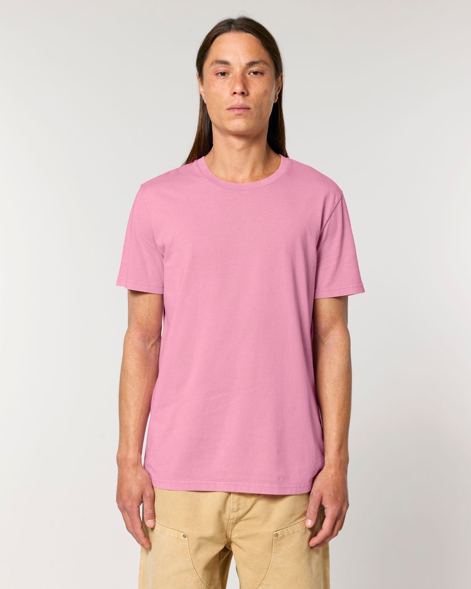 T-Shirt Crafter Vintage in Farbe G. Dyed Bubble Pink