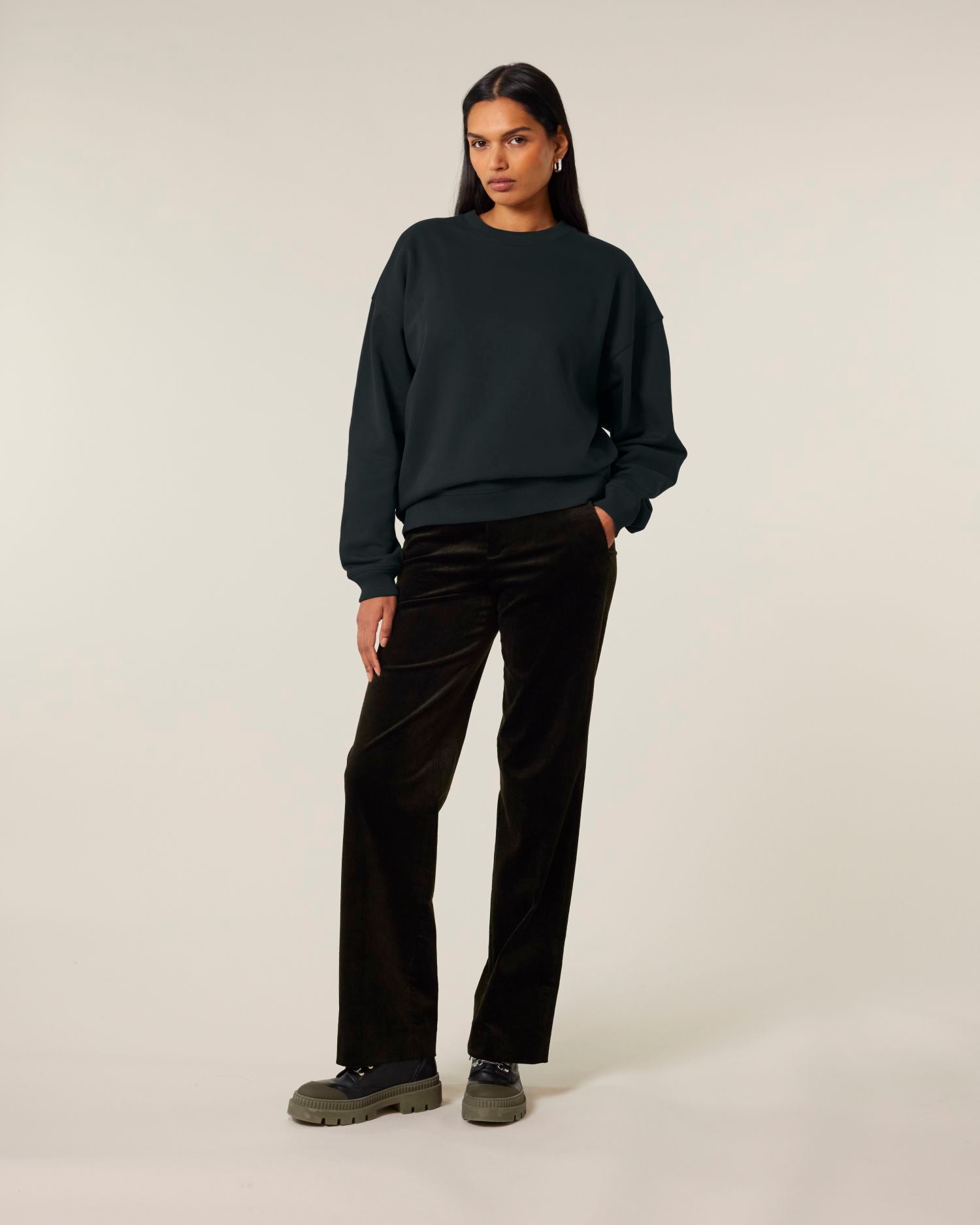 Sweatshirt Radder 2.0 in Farbe Black