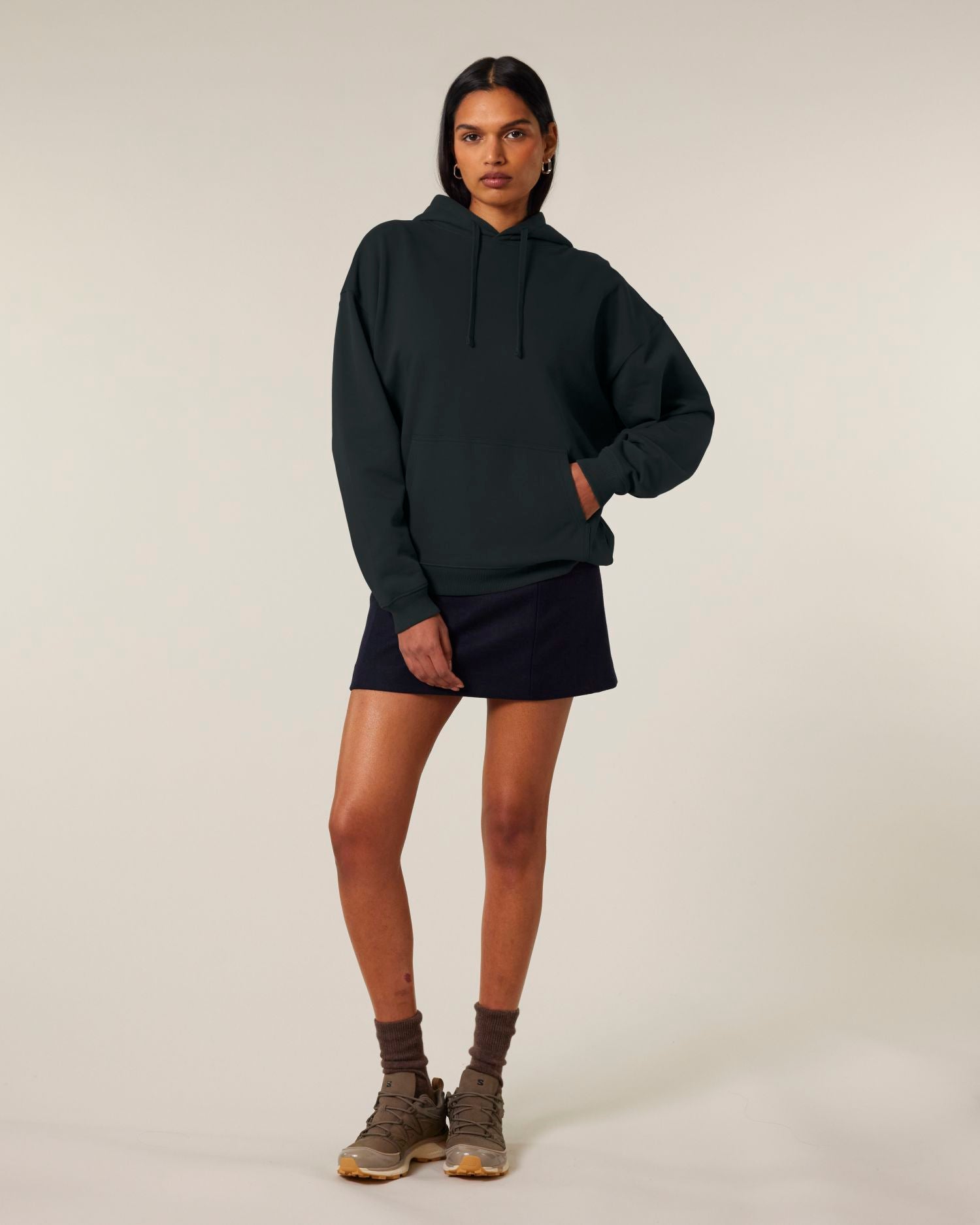 Hoodie Slammer 2.0 in Farbe Black