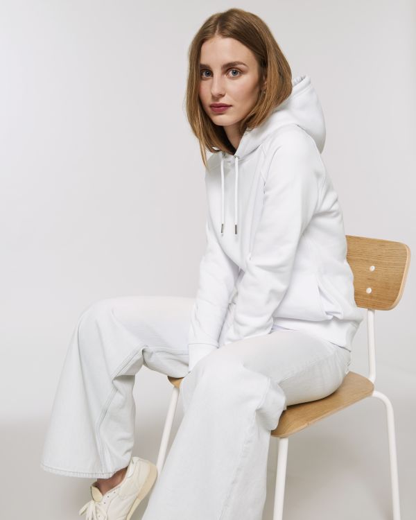 Hoodie sweatshirts Sider in Farbe White