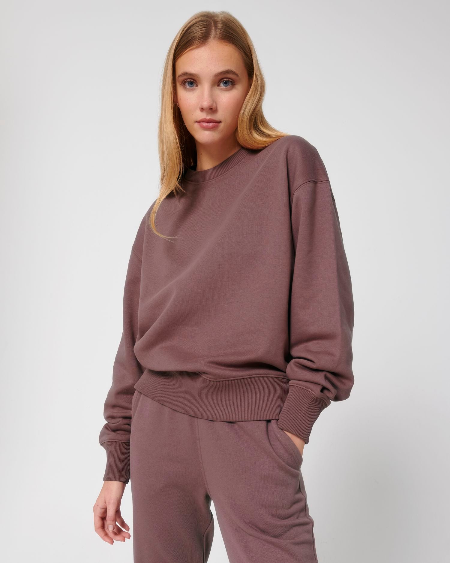 Sweatshirt Radder in Farbe Kaffa Coffee