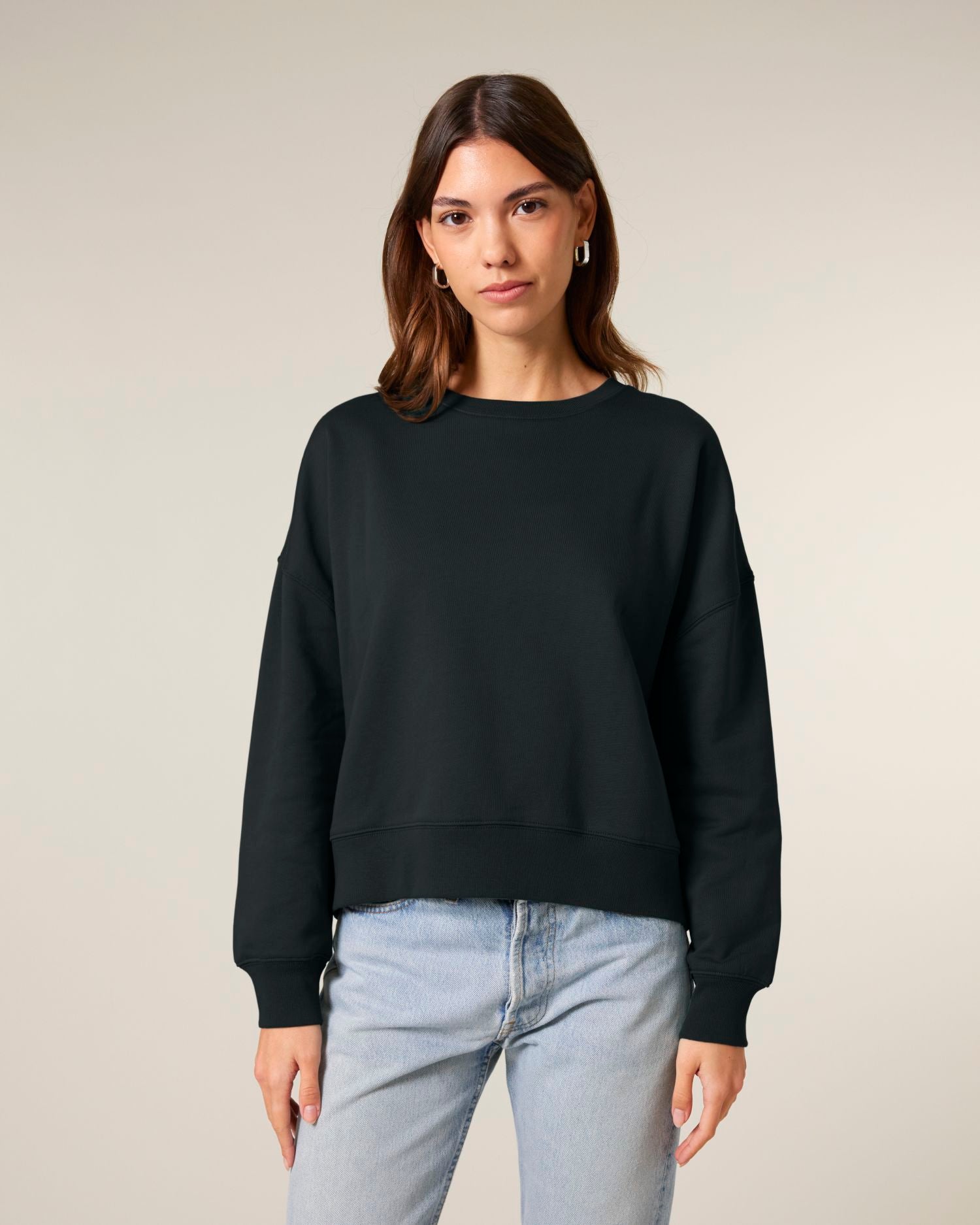 Sweatshirt Stella Alma in Farbe Black