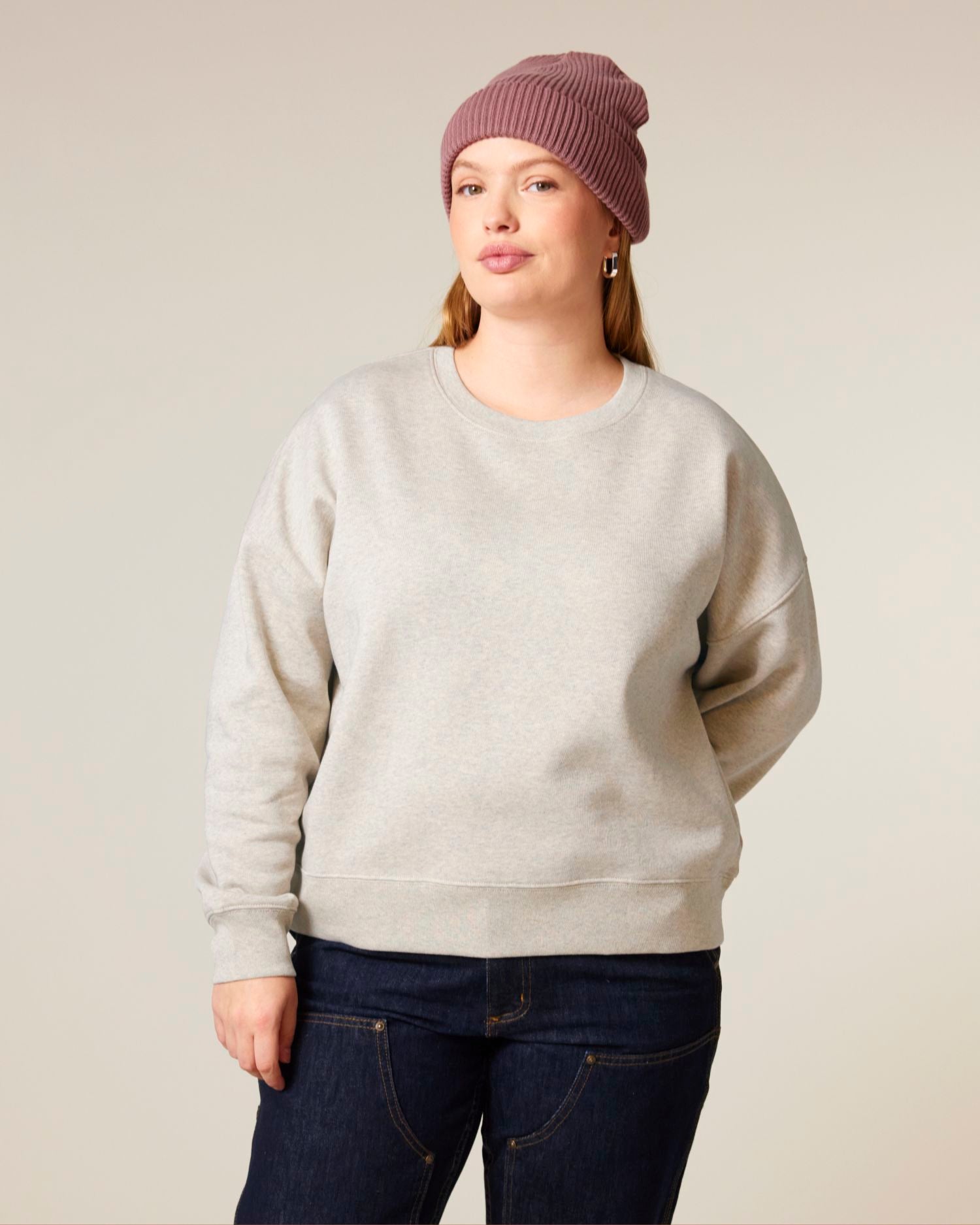 Sweatshirt Stella Alma in Farbe Heather Haze