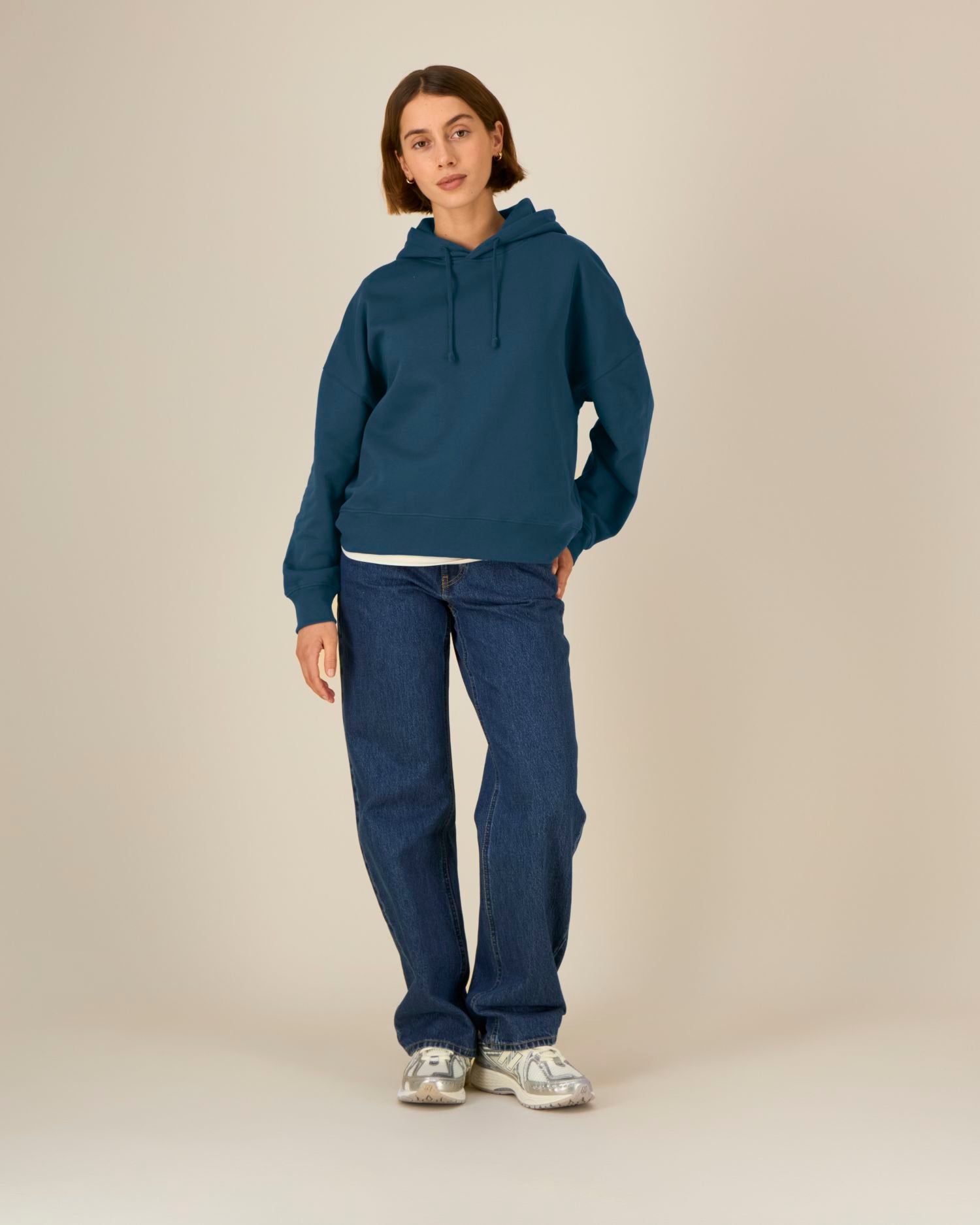 Hoodie Stella Nora in Farbe Deep Teal