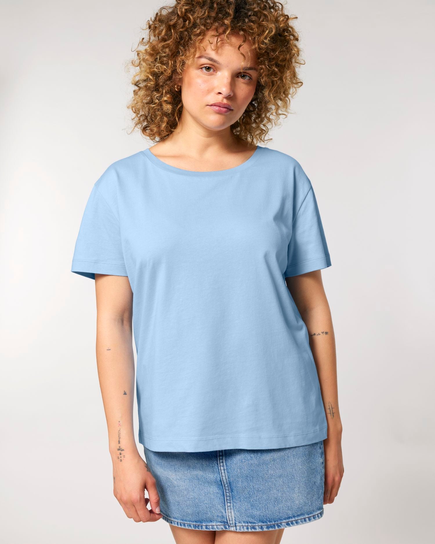 T-Shirt Stella Serena in Farbe Blue Soul
