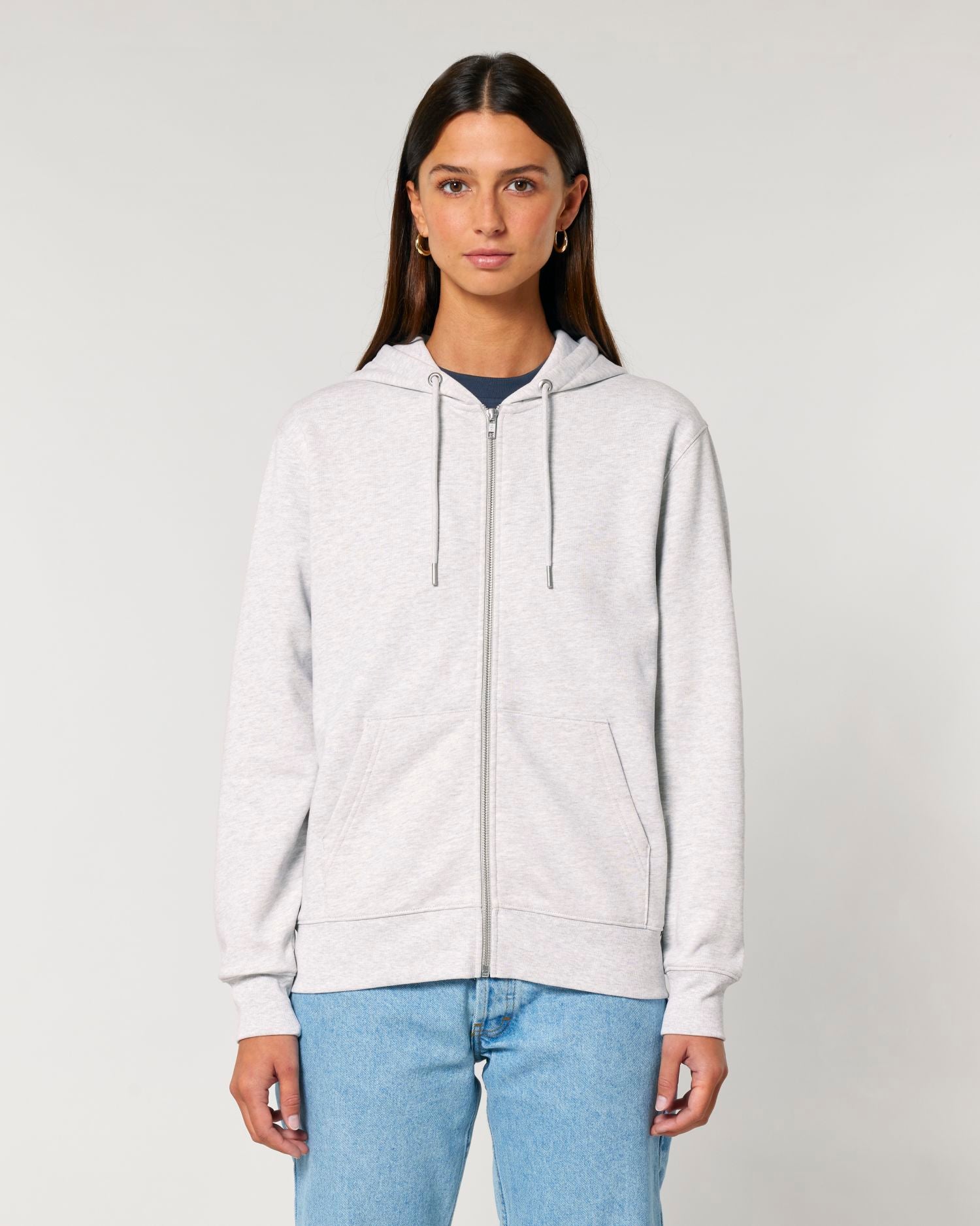 Sweatshirt Cultivator 2.0 in Farbe Cool Heather Grey